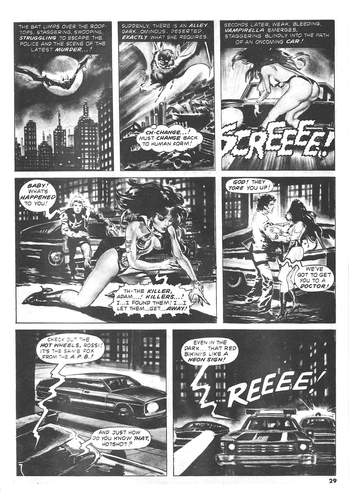 Read online Vampirella (1969) comic -  Issue #73 - 29