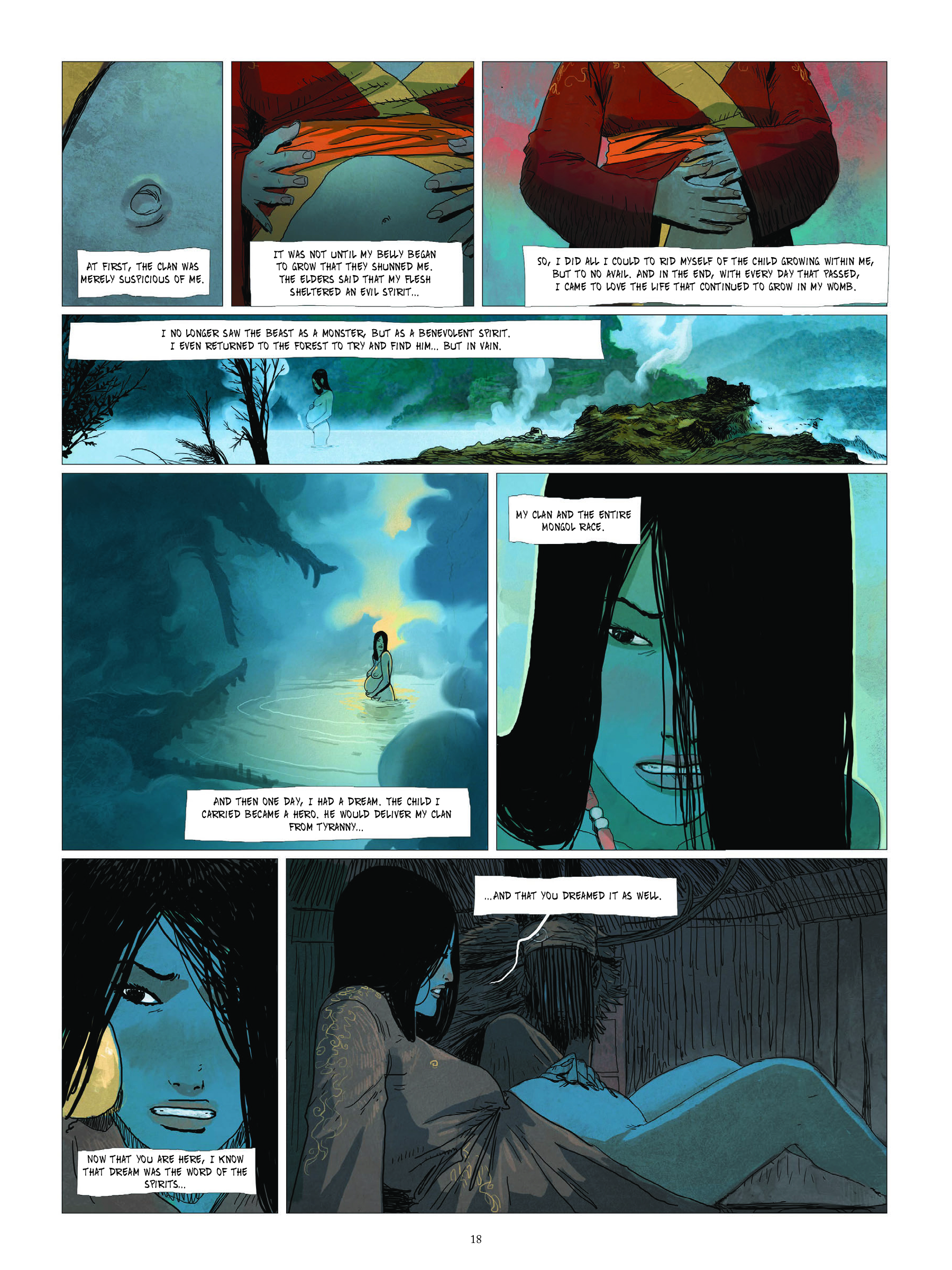 Read online Temudjin comic -  Issue # TPB (Part 1) - 18