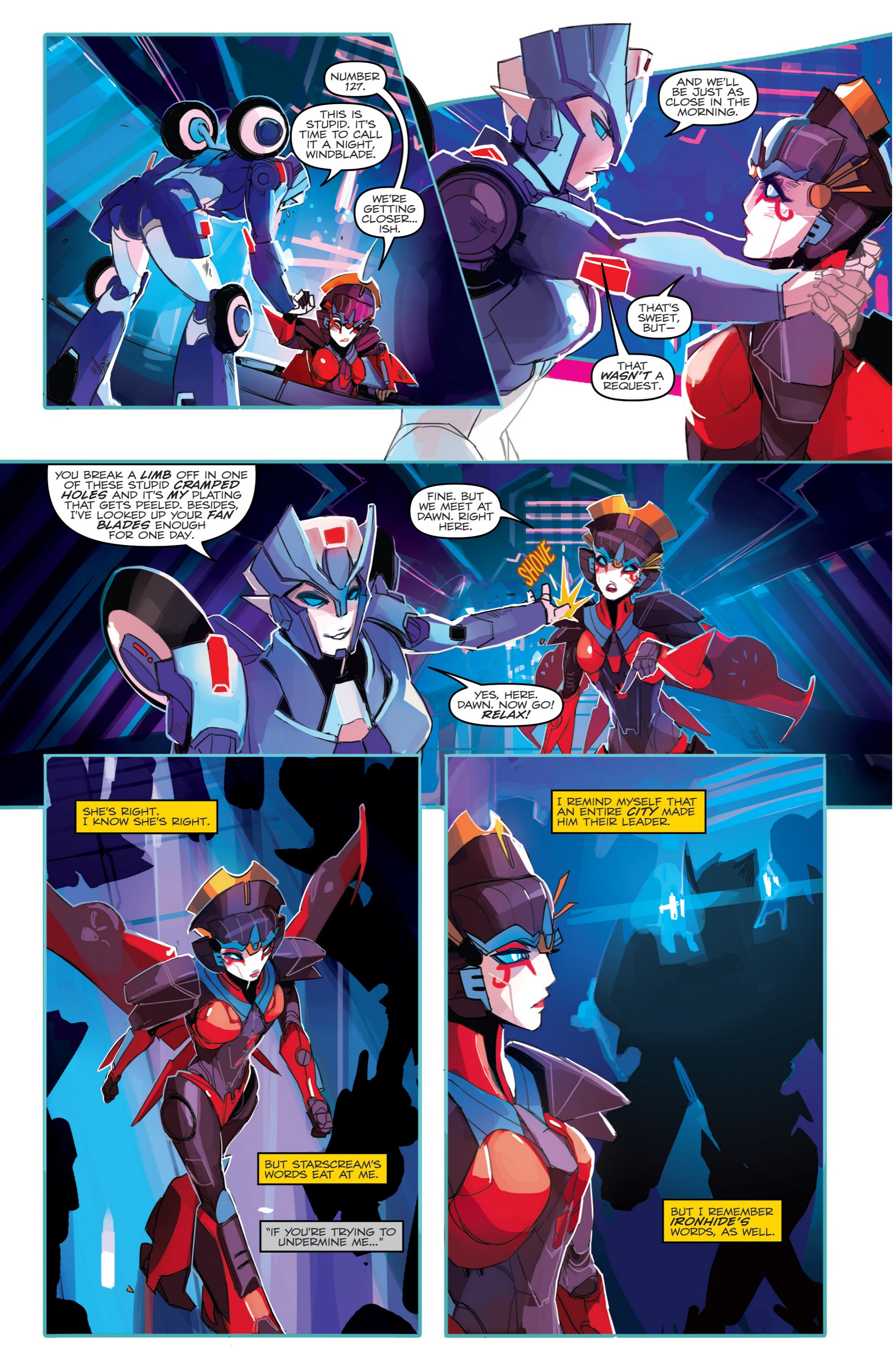 Read online The Transformers: Windblade (2014) comic -  Issue #1 - 15