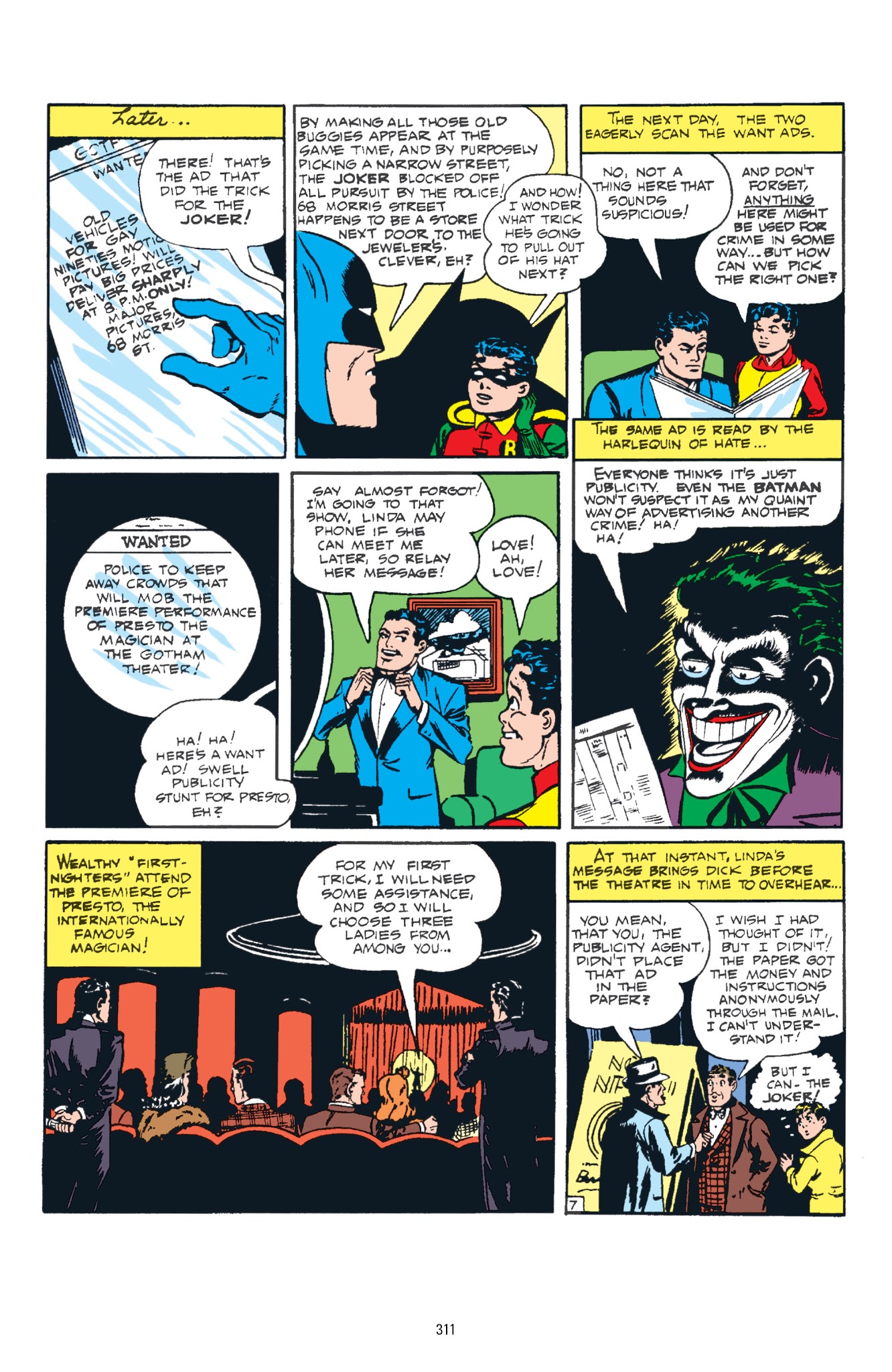 Read online Batman: The Golden Age Omnibus comic -  Issue # TPB 3 - 311