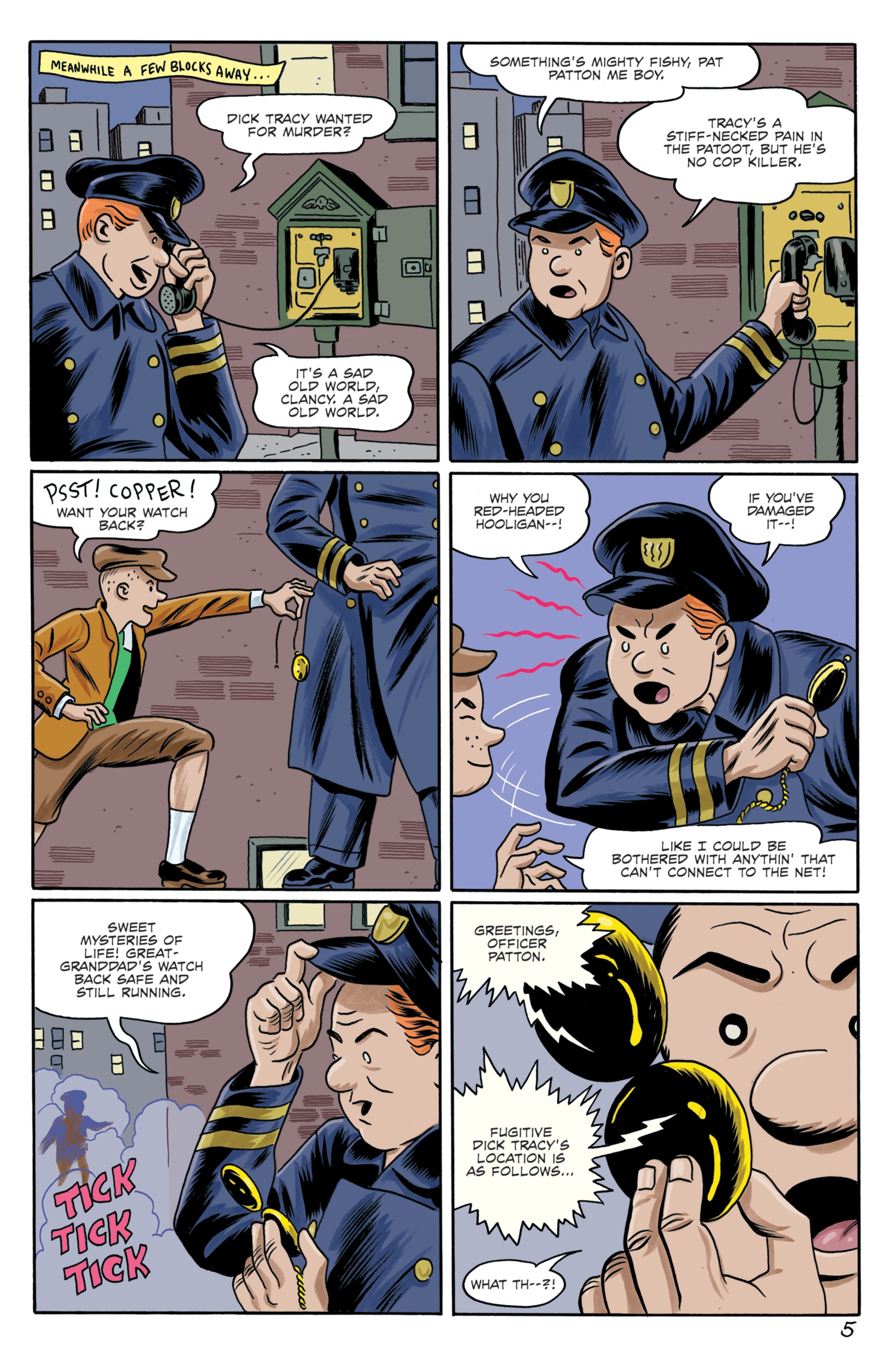 Read online Dick Tracy: Dead Or Alive comic -  Issue #3 - 7