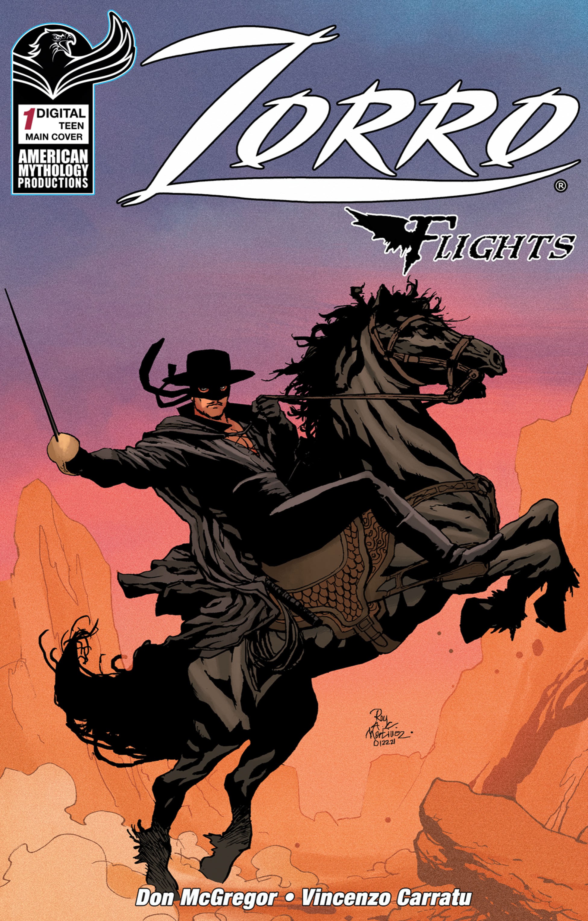 Read online Zorro Flights comic -  Issue #1 - 1