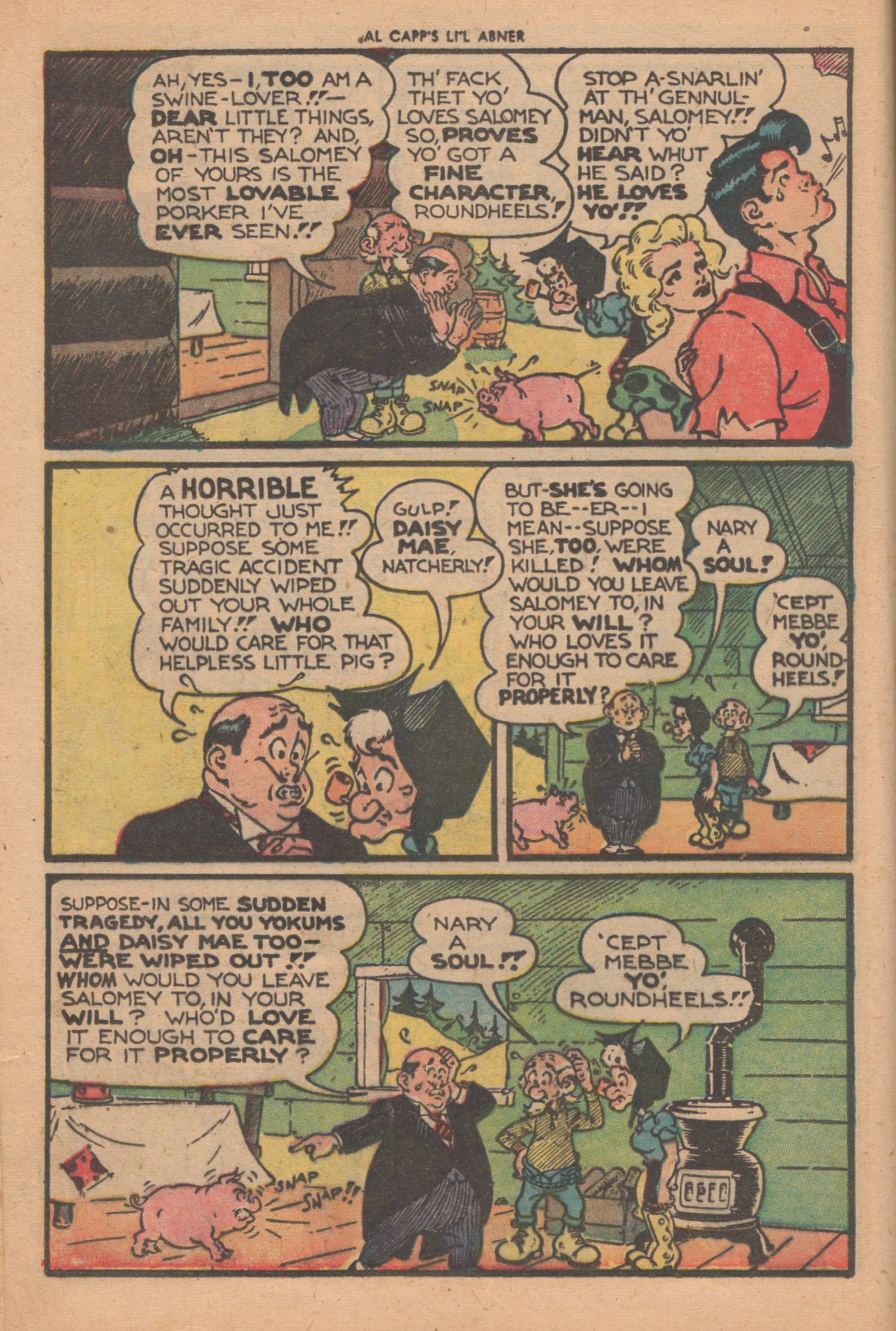 Read online Li'l Abner Comics comic -  Issue #75 - 12