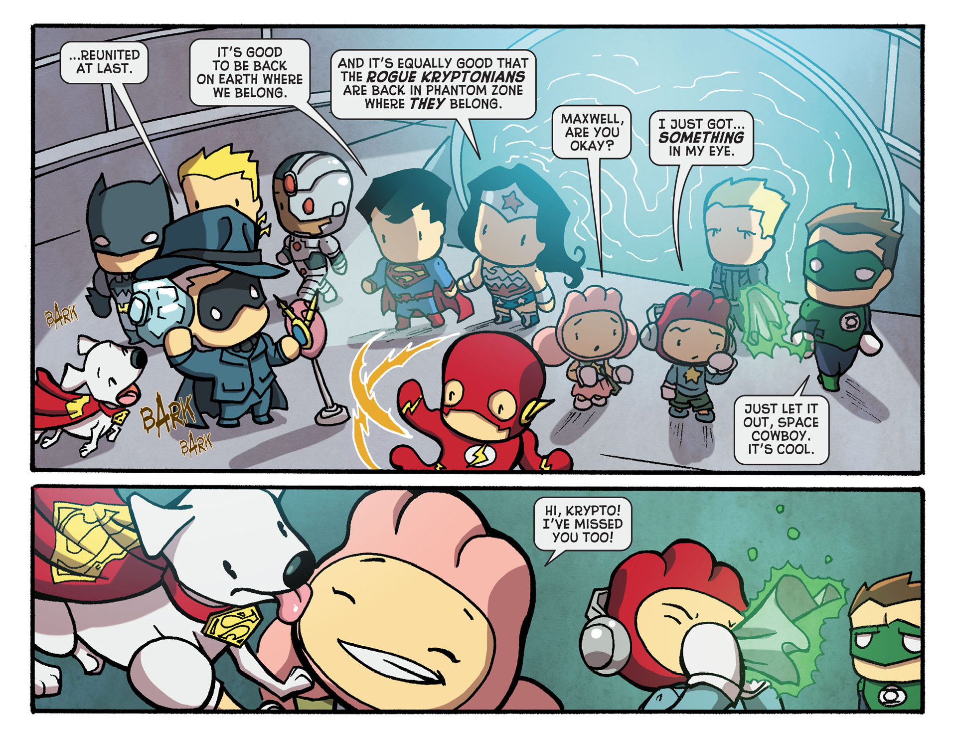Read online Scribblenauts Unmasked: A Crisis of Imagination comic -  Issue #11 - 21