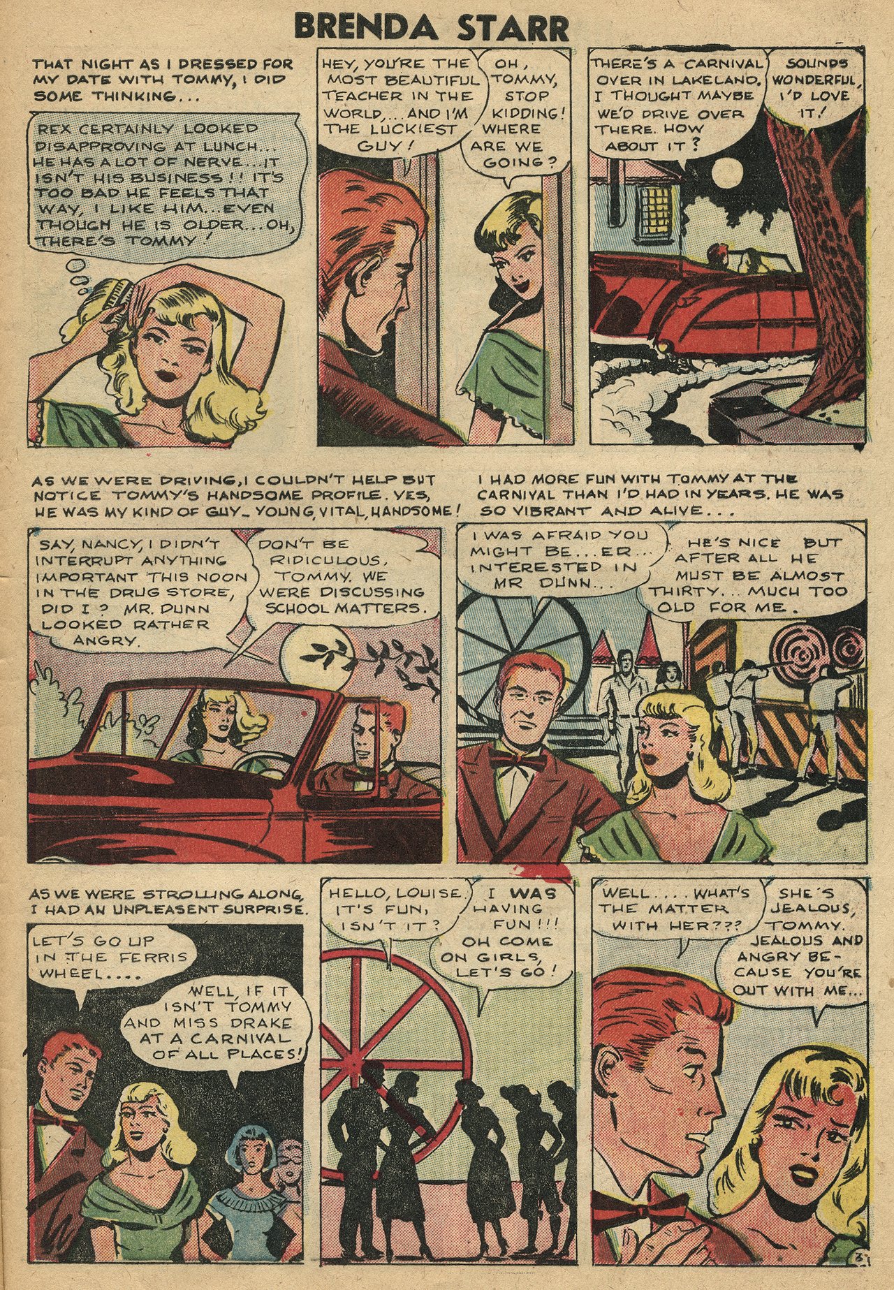 Read online Brenda Starr (1948) comic -  Issue #14 - 29