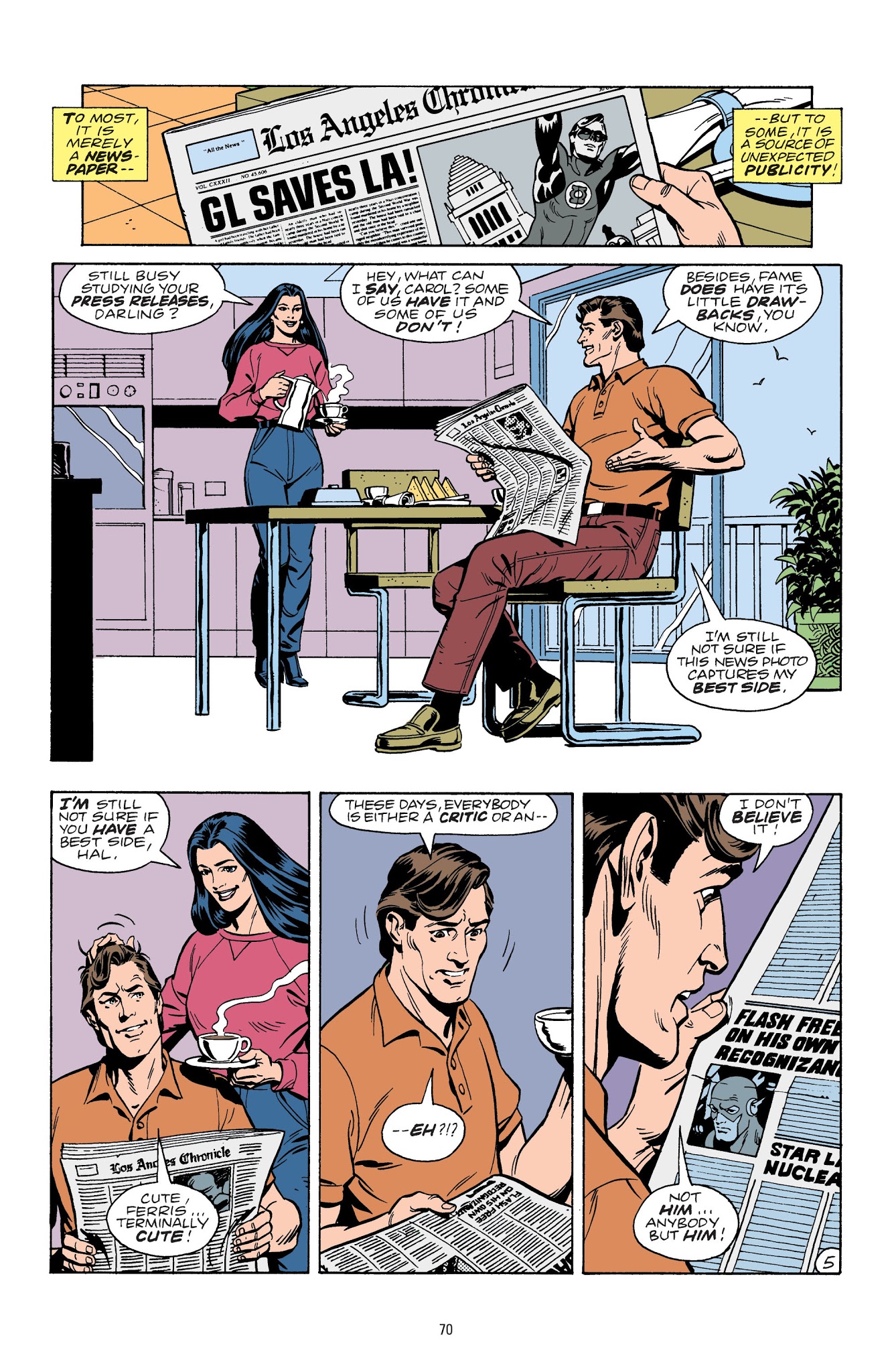 Read online Green Lantern: Sector 2814 comic -  Issue # TPB 1 - 70