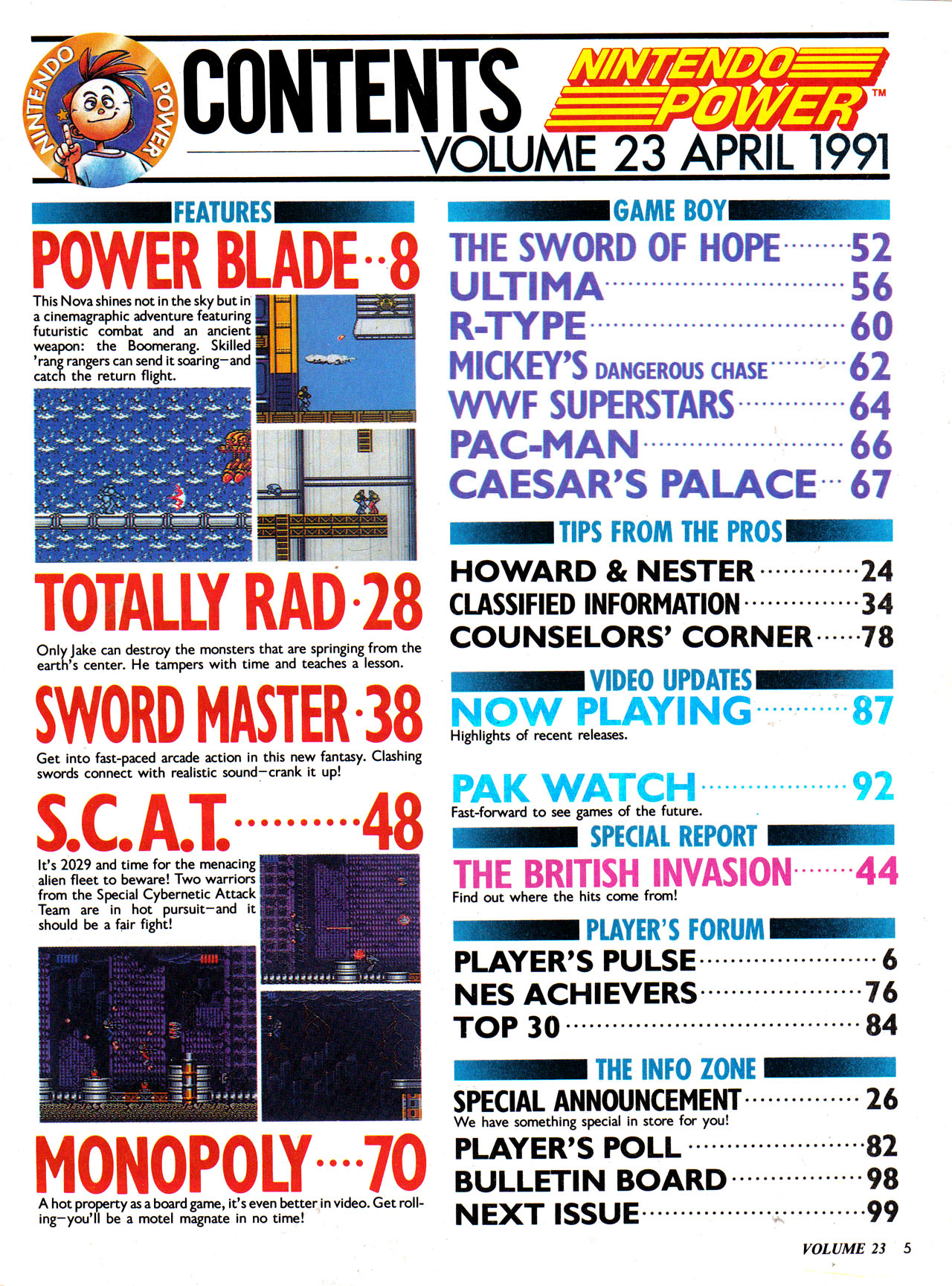 Read online Nintendo Power comic -  Issue #23 - 8