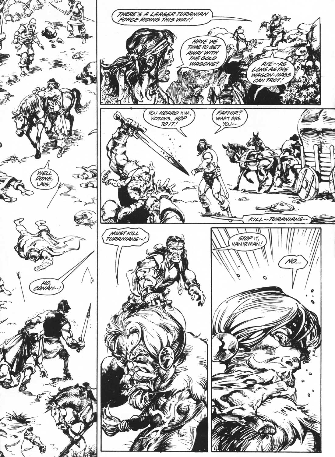 Read online The Savage Sword Of Conan comic -  Issue #233 - 11