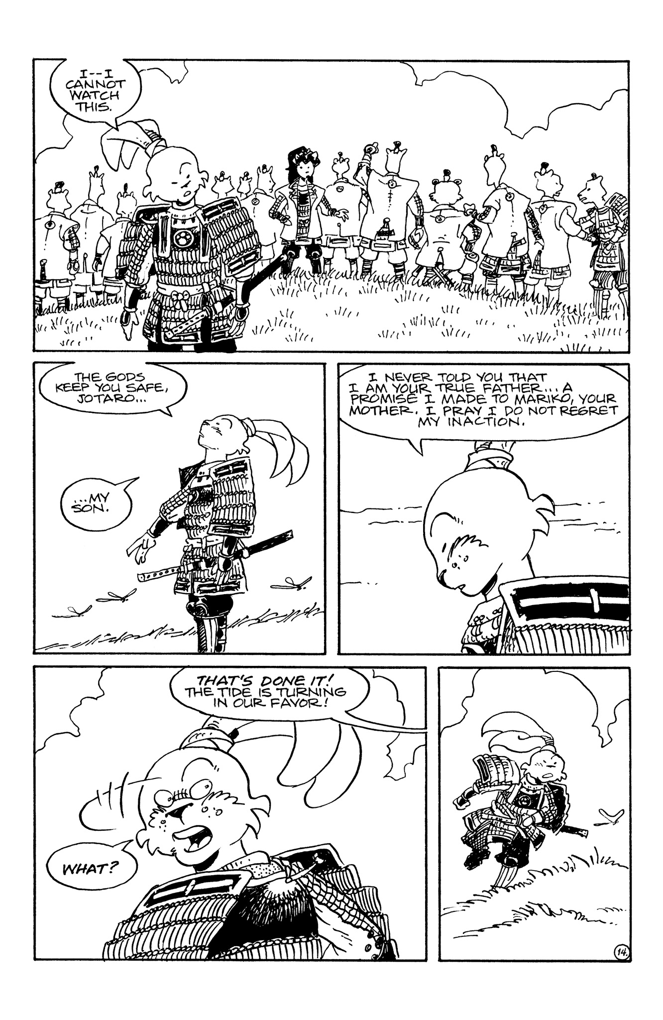 Read online Usagi Yojimbo: Senso comic -  Issue #1 - 15