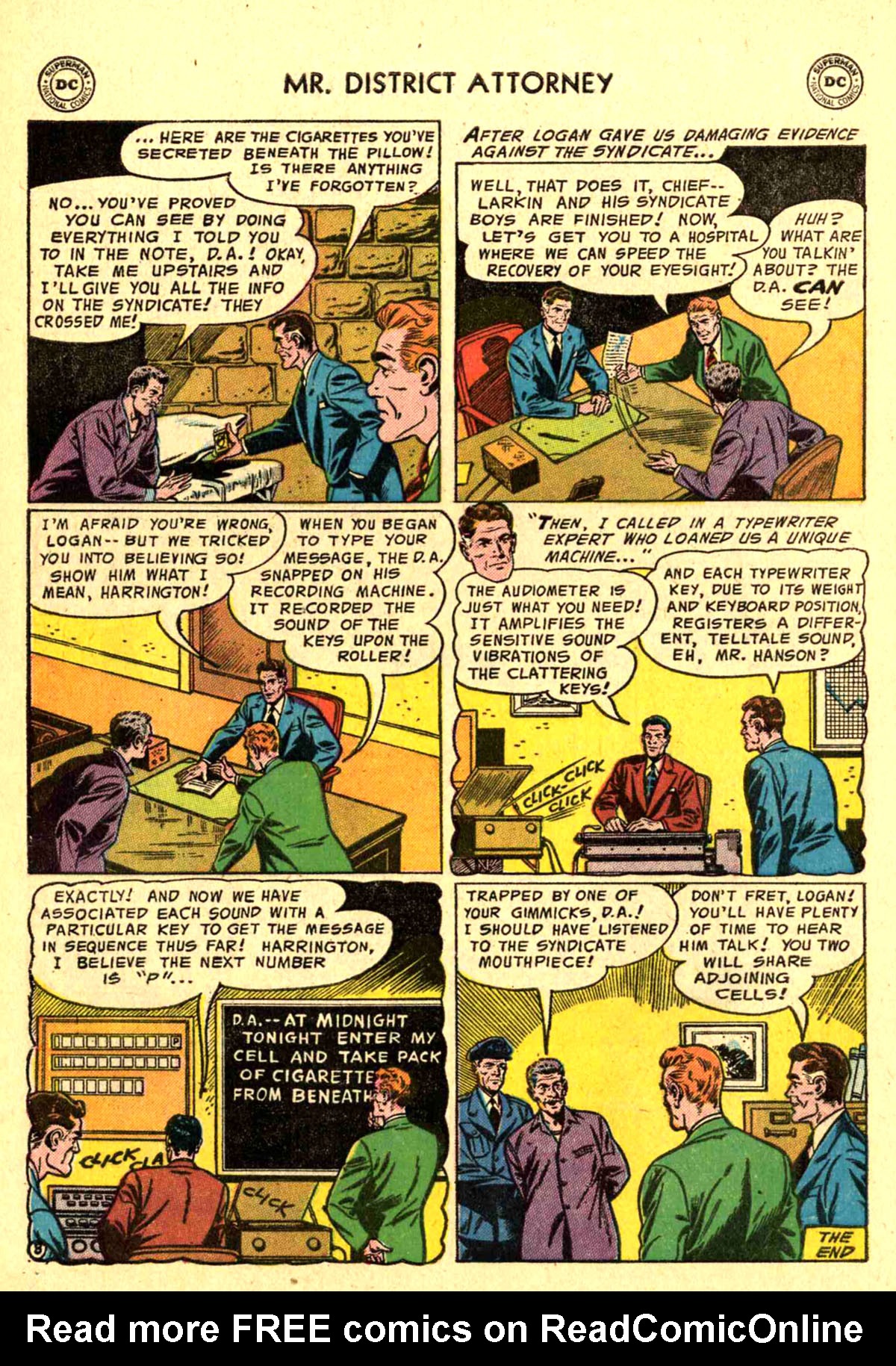 Read online Mr. District Attorney comic -  Issue #50 - 32