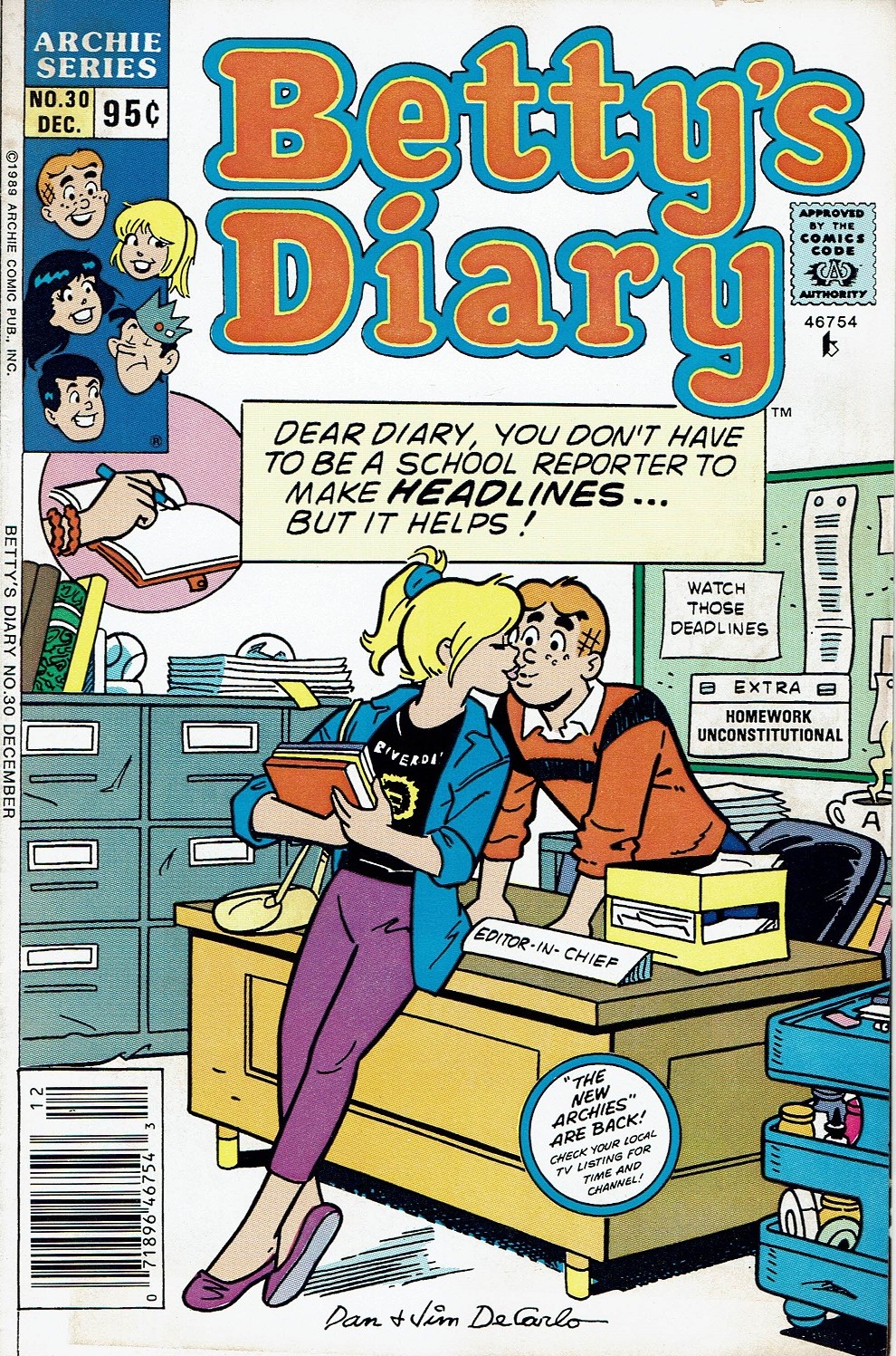 Read online Betty's Diary comic -  Issue #30 - 1