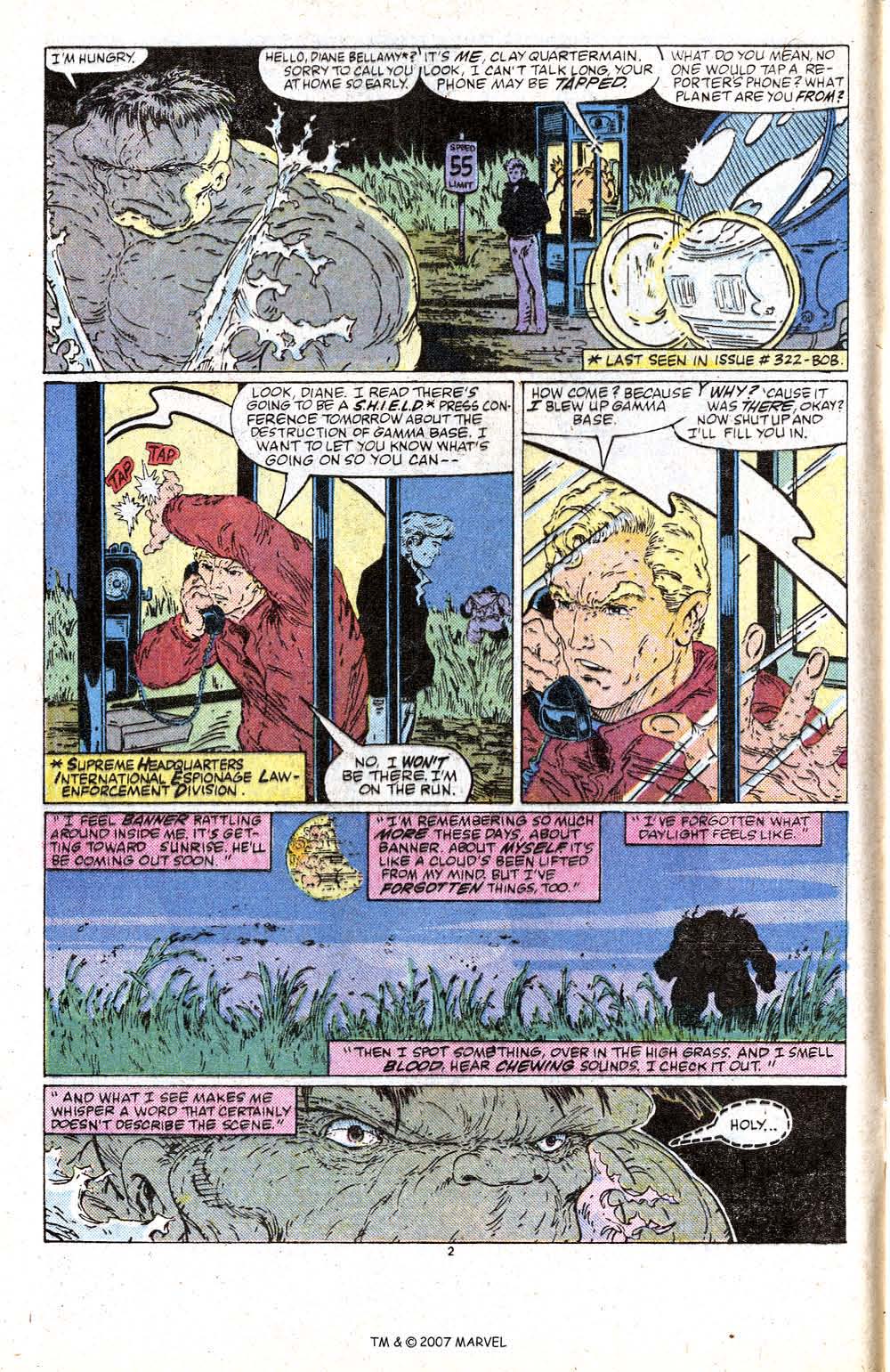 Read online The Incredible Hulk (1968) comic -  Issue #341 - 4