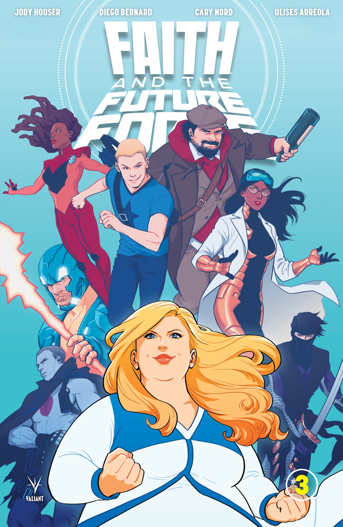 Read online Faith and the Future Force comic -  Issue #3 - 1