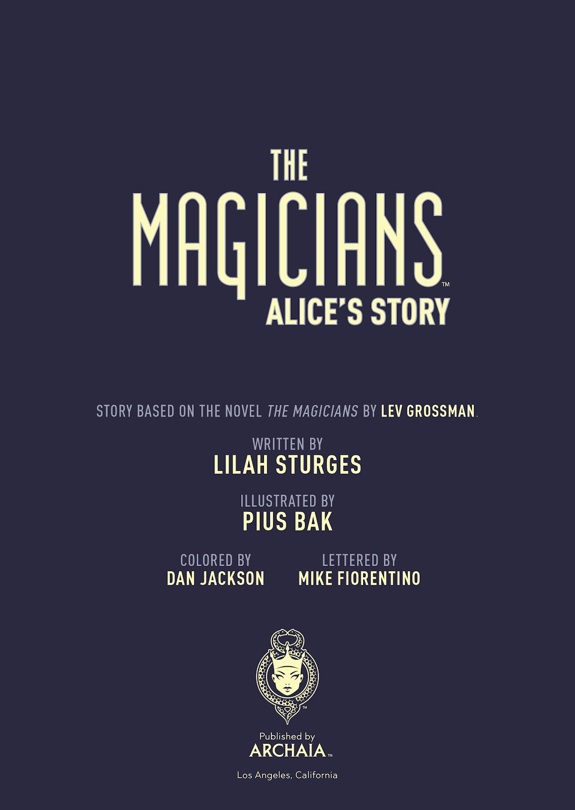 The Magicians: Alice's Story issue TPB (Part 1) - Page 4