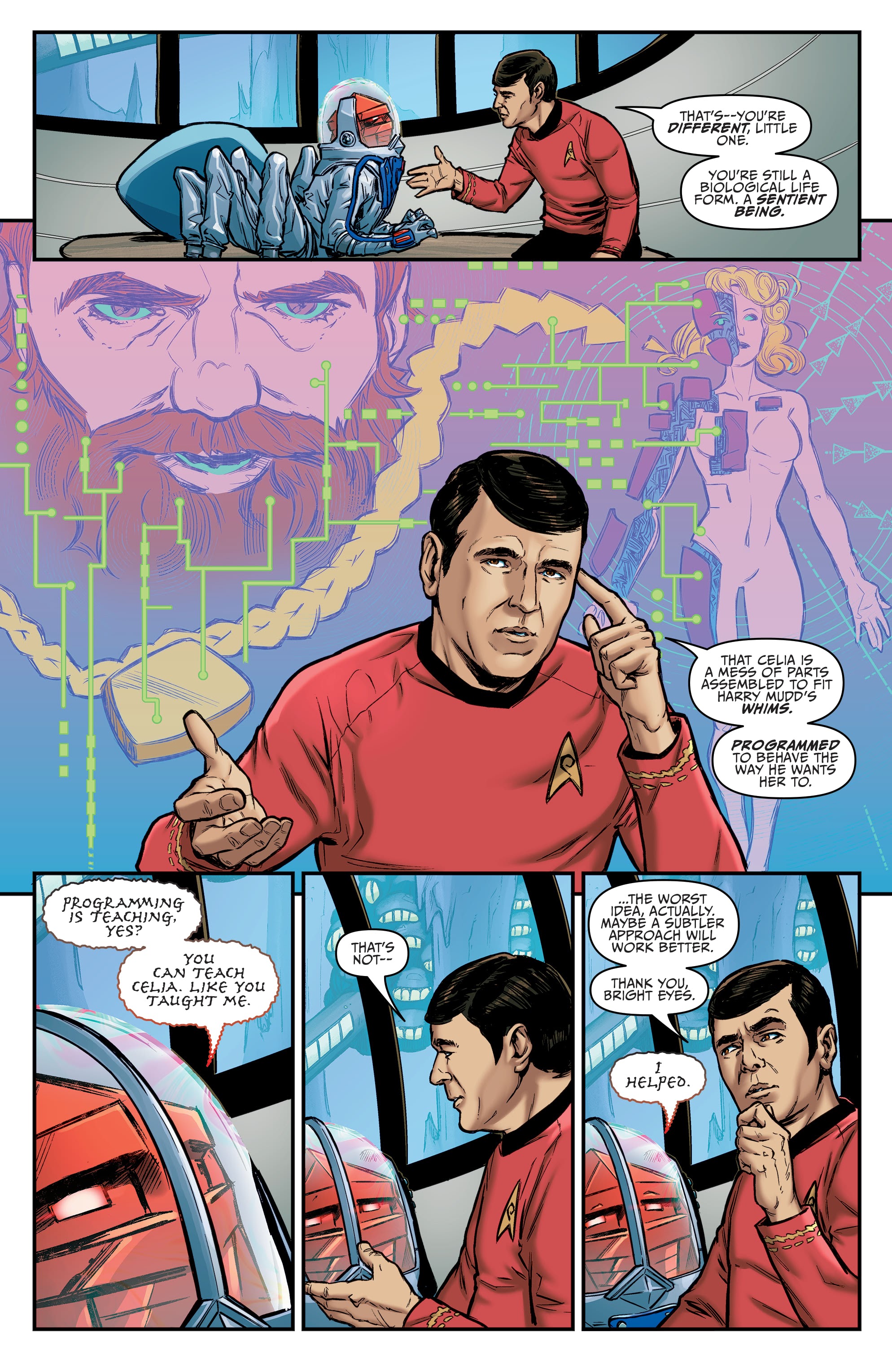 Read online Star Trek: Year Five comic -  Issue #16 - 9