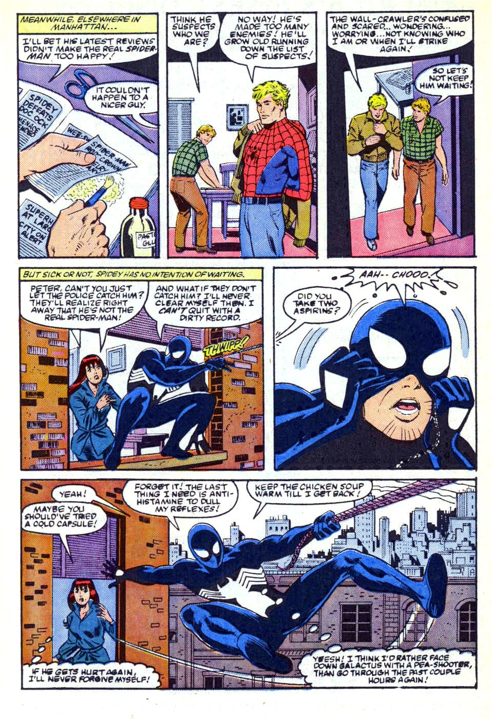 Read online Web of Spider-Man (1985) comic -  Issue #21 - 10