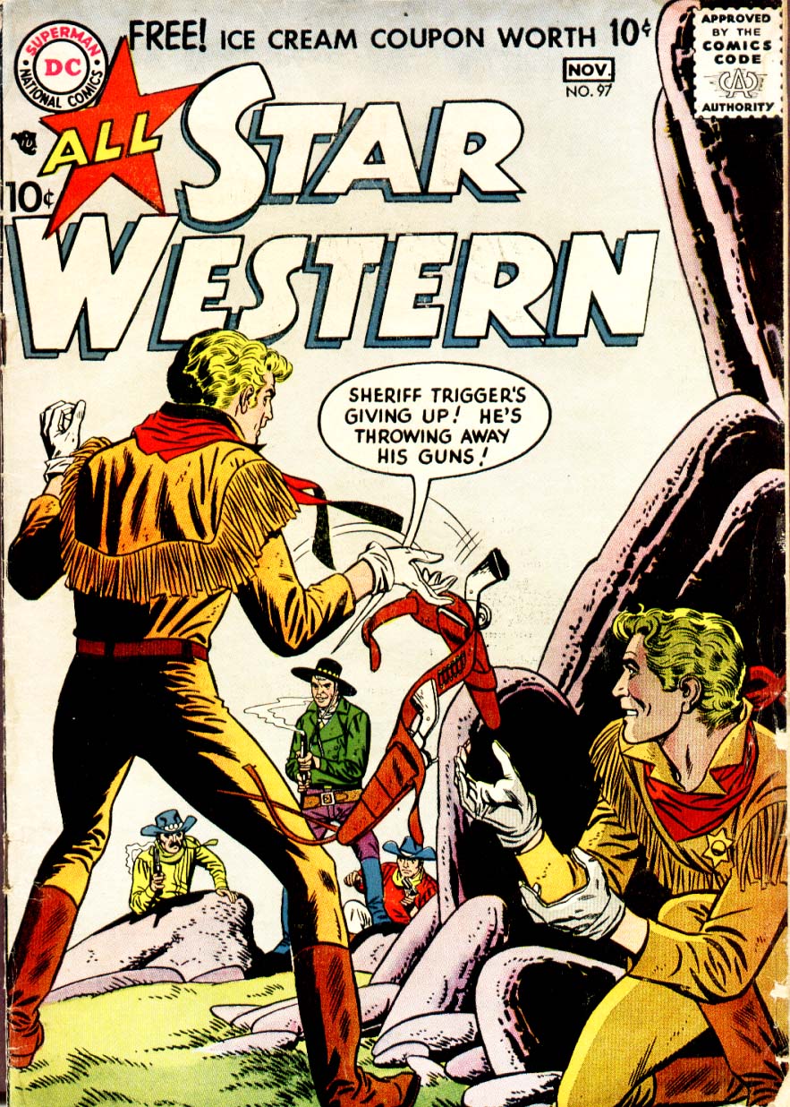 Read online All-Star Western (1951) comic -  Issue #97 - 1