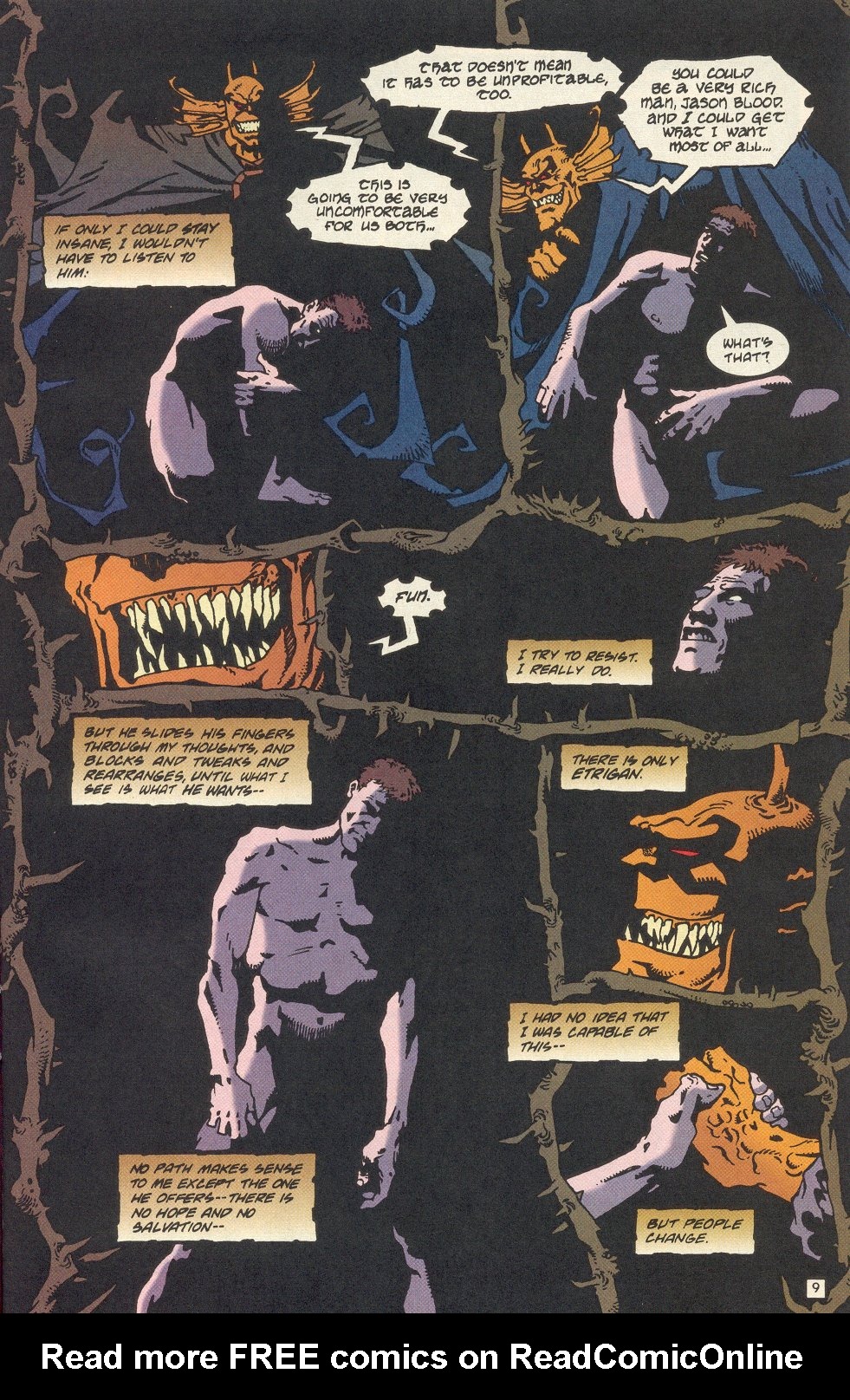 Read online The Demon (1990) comic -  Issue #0 - 10