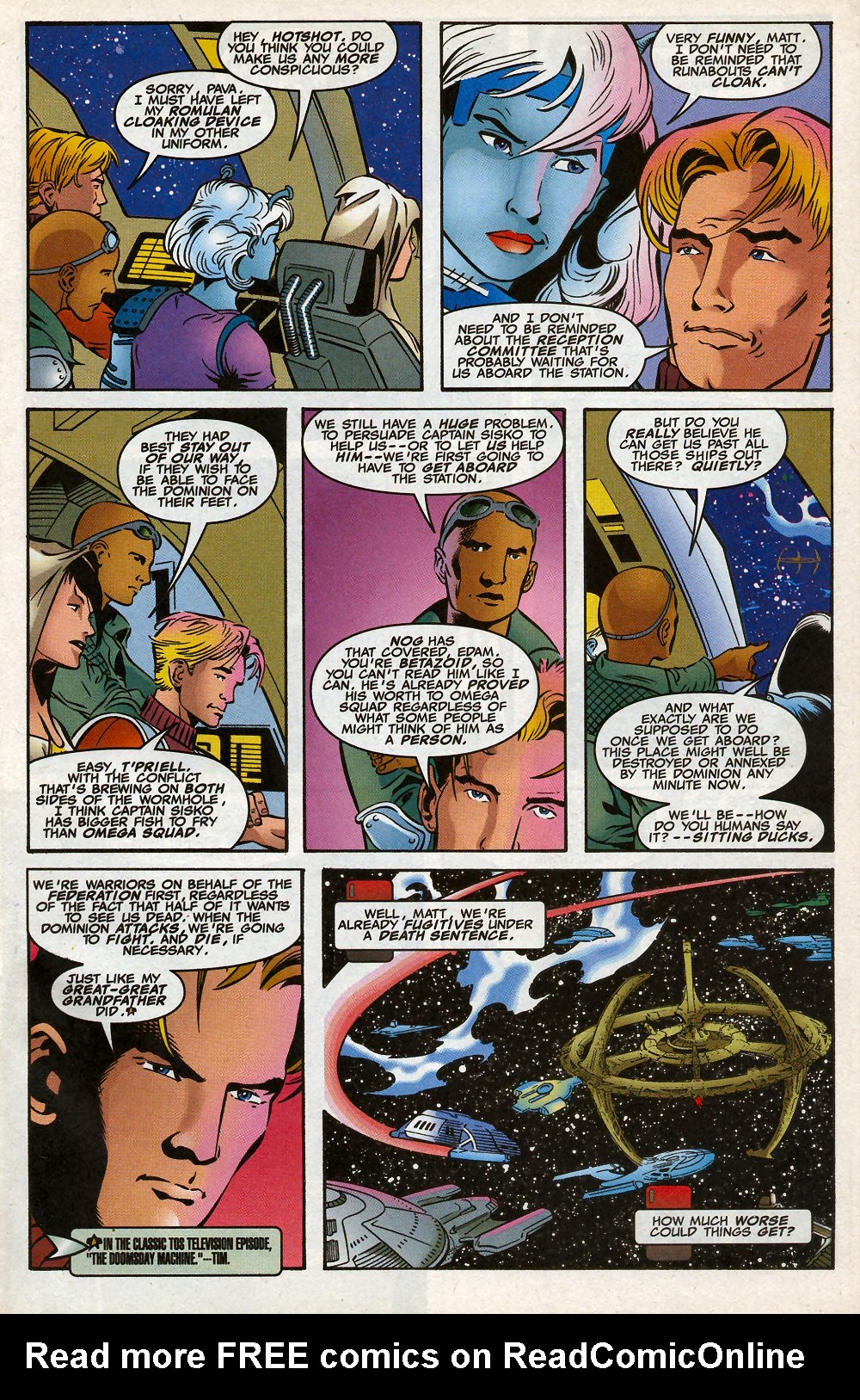 Read online Star Trek: Deep Space Nine (1996) comic -  Issue #12 - 13