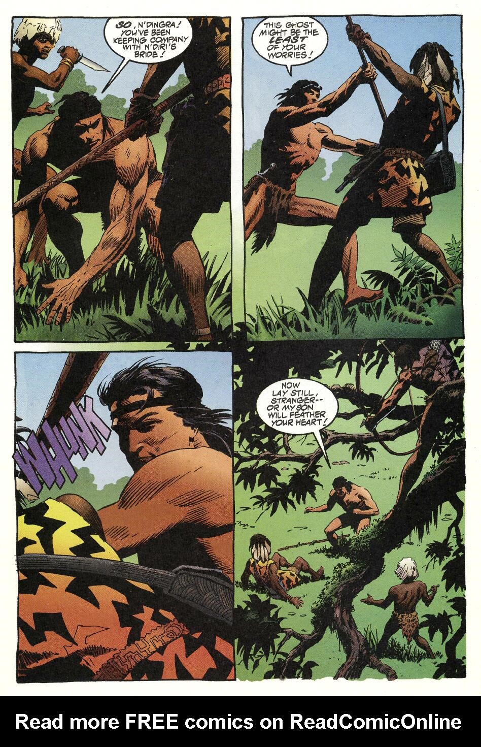 Read online Tarzan (1996) comic -  Issue #17 - 14