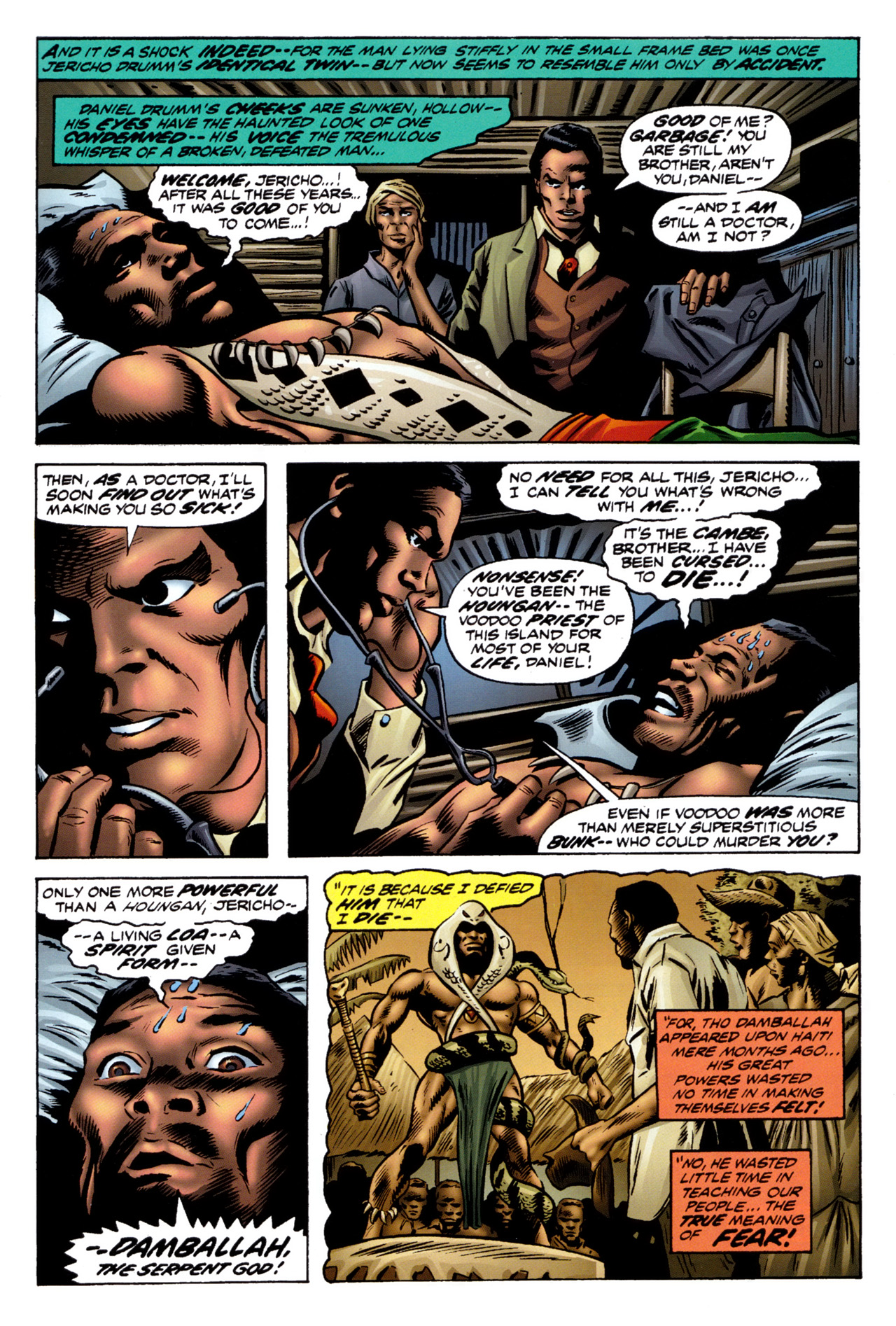 Read online Doctor Voodoo: The Origin of Jericho Drumm comic -  Issue # Full - 17