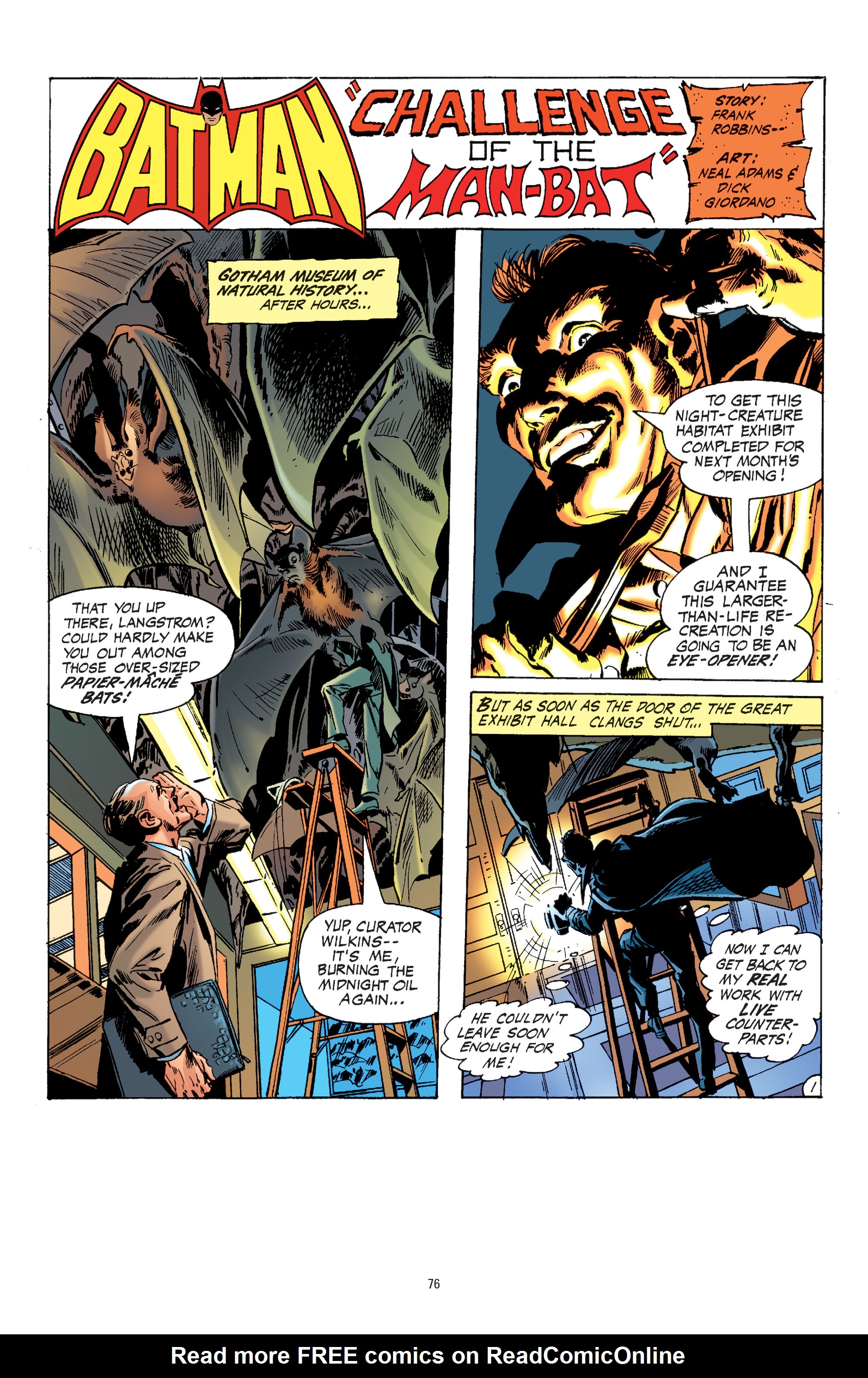 Read online Batman by Neal Adams comic -  Issue # TPB 2 (Part 1) - 75