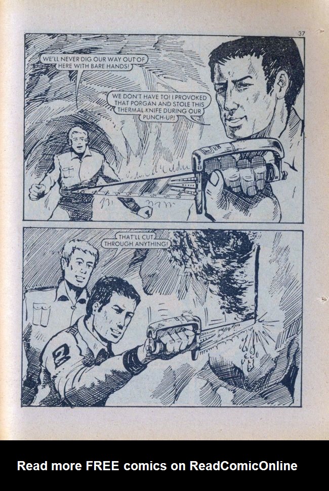 Read online Starblazer comic -  Issue #27 - 37