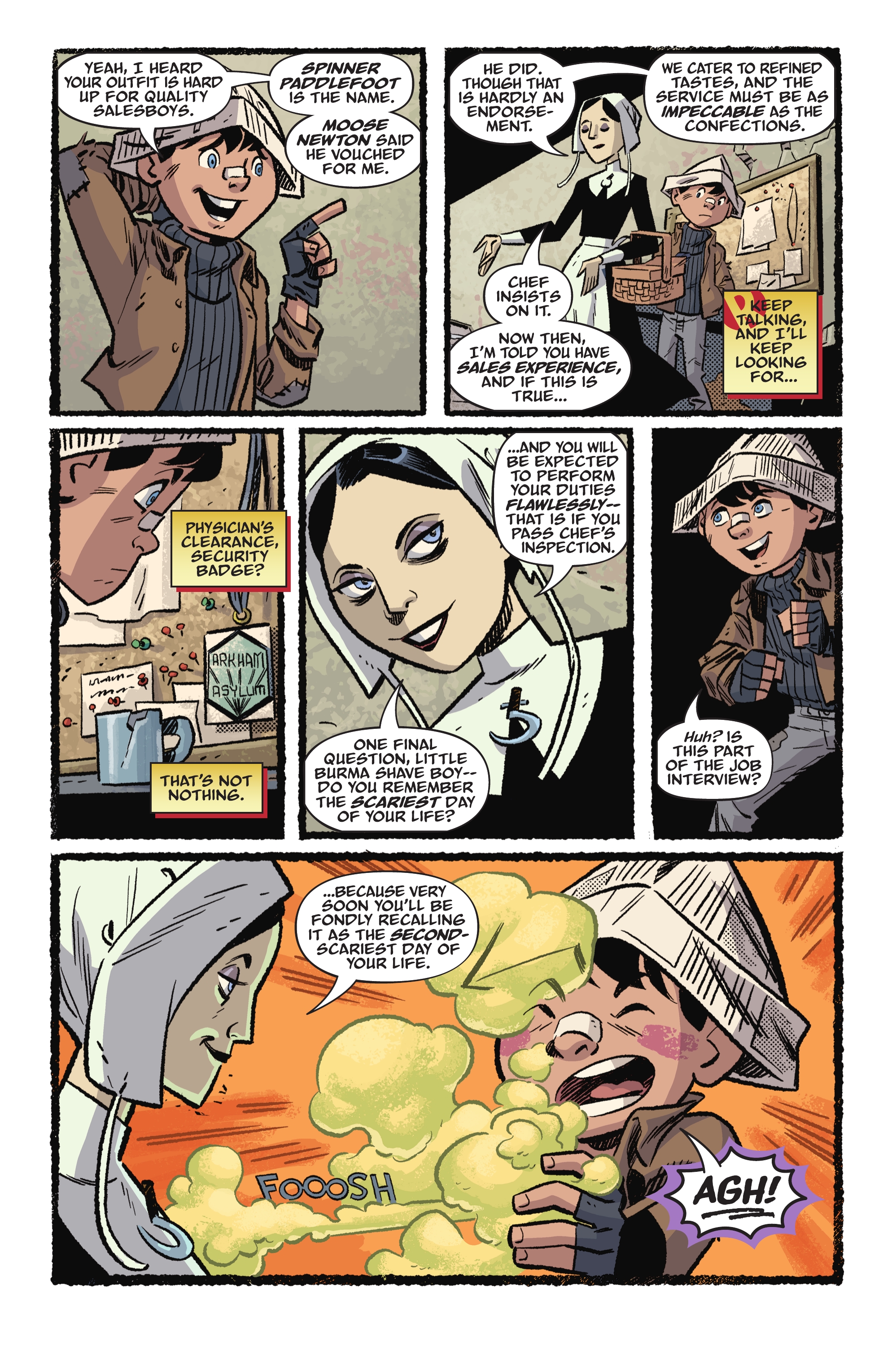Read online Batman: The Audio Adventures comic -  Issue #6 - 12