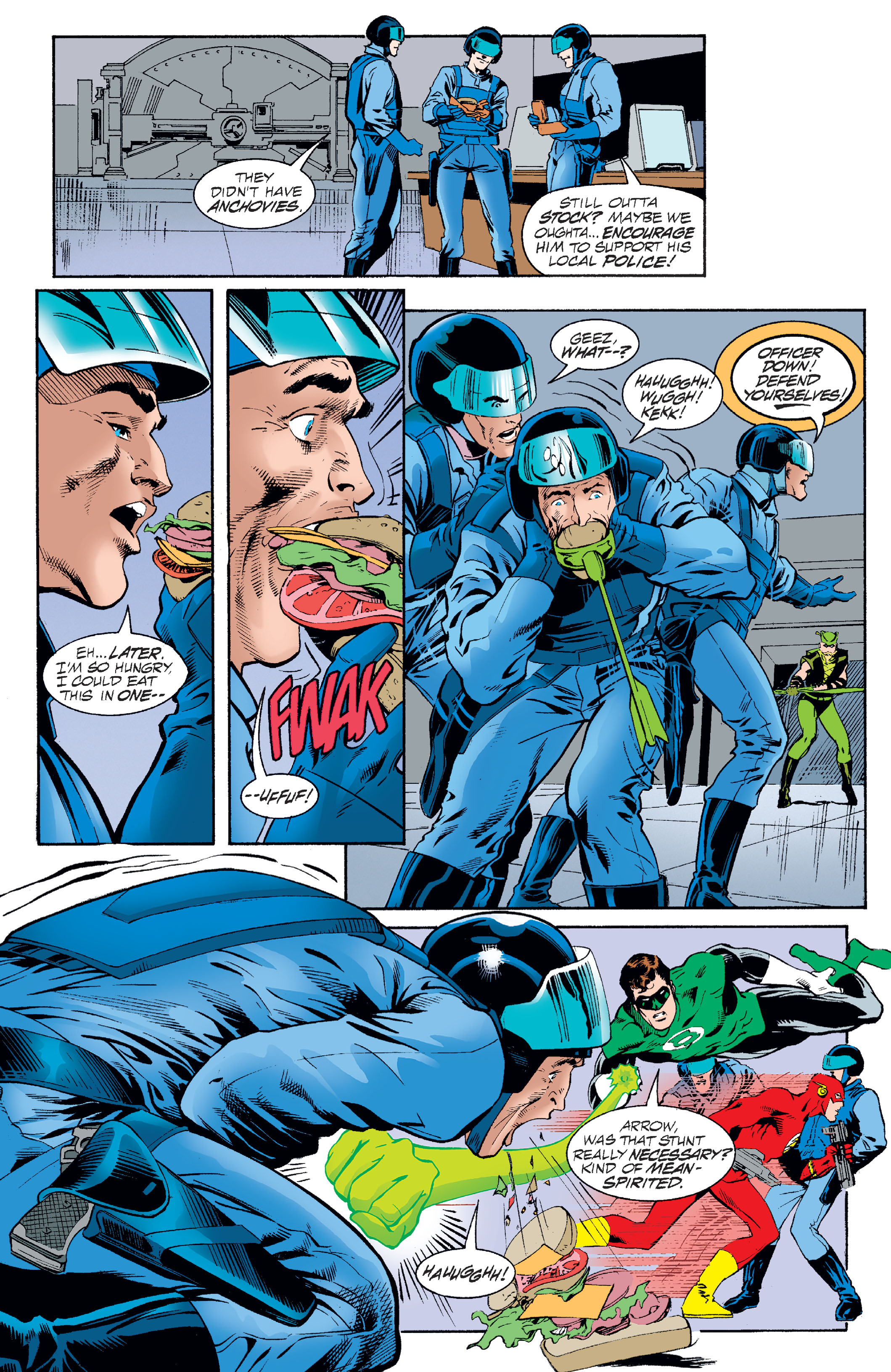 Read online Flash & Green Lantern: The Brave and the Bold comic -  Issue # _Deluxe Edition - 96