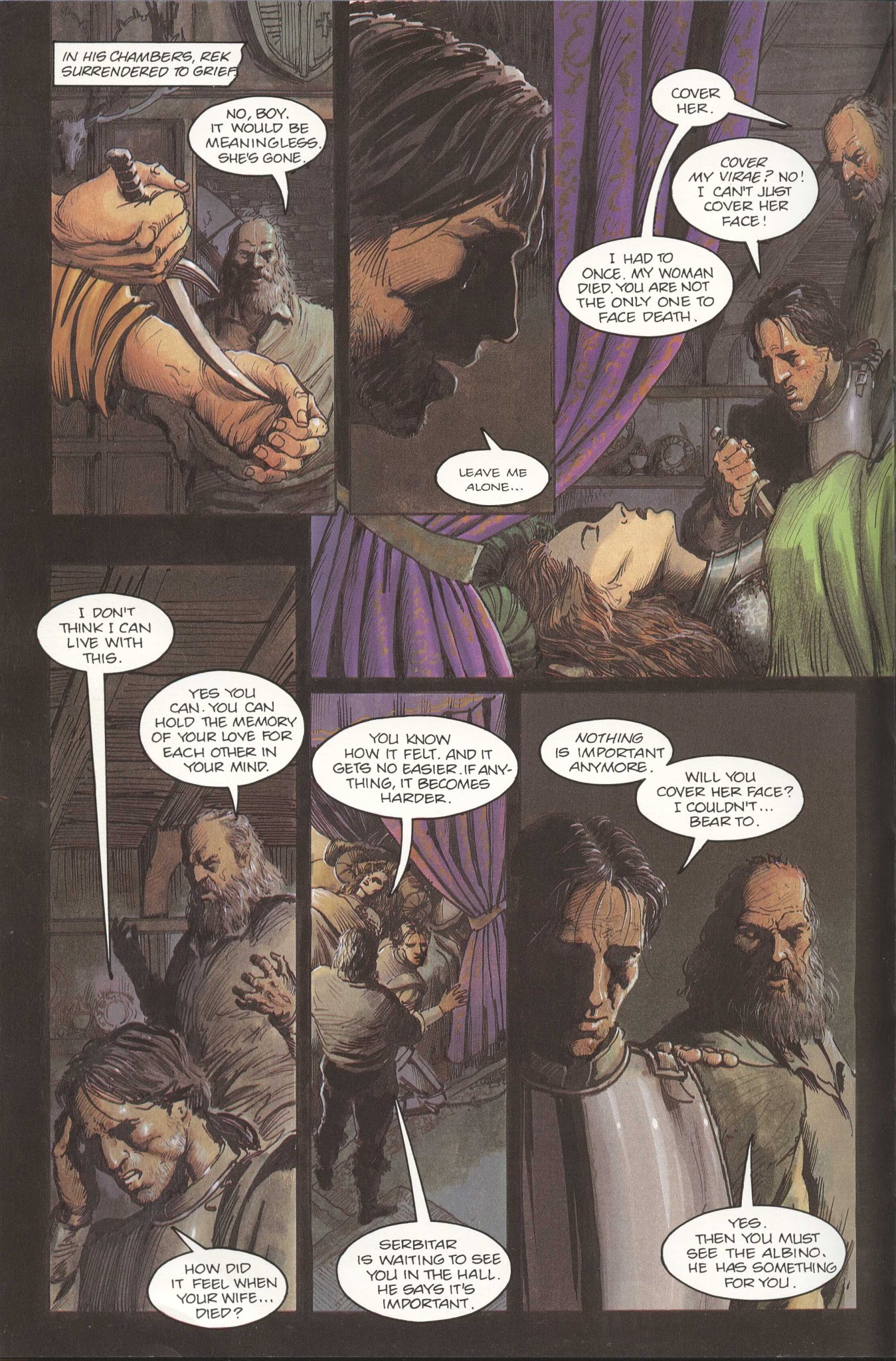 Read online David Gemmell's Legend: A Graphic Novel comic -  Issue # TPB - 75