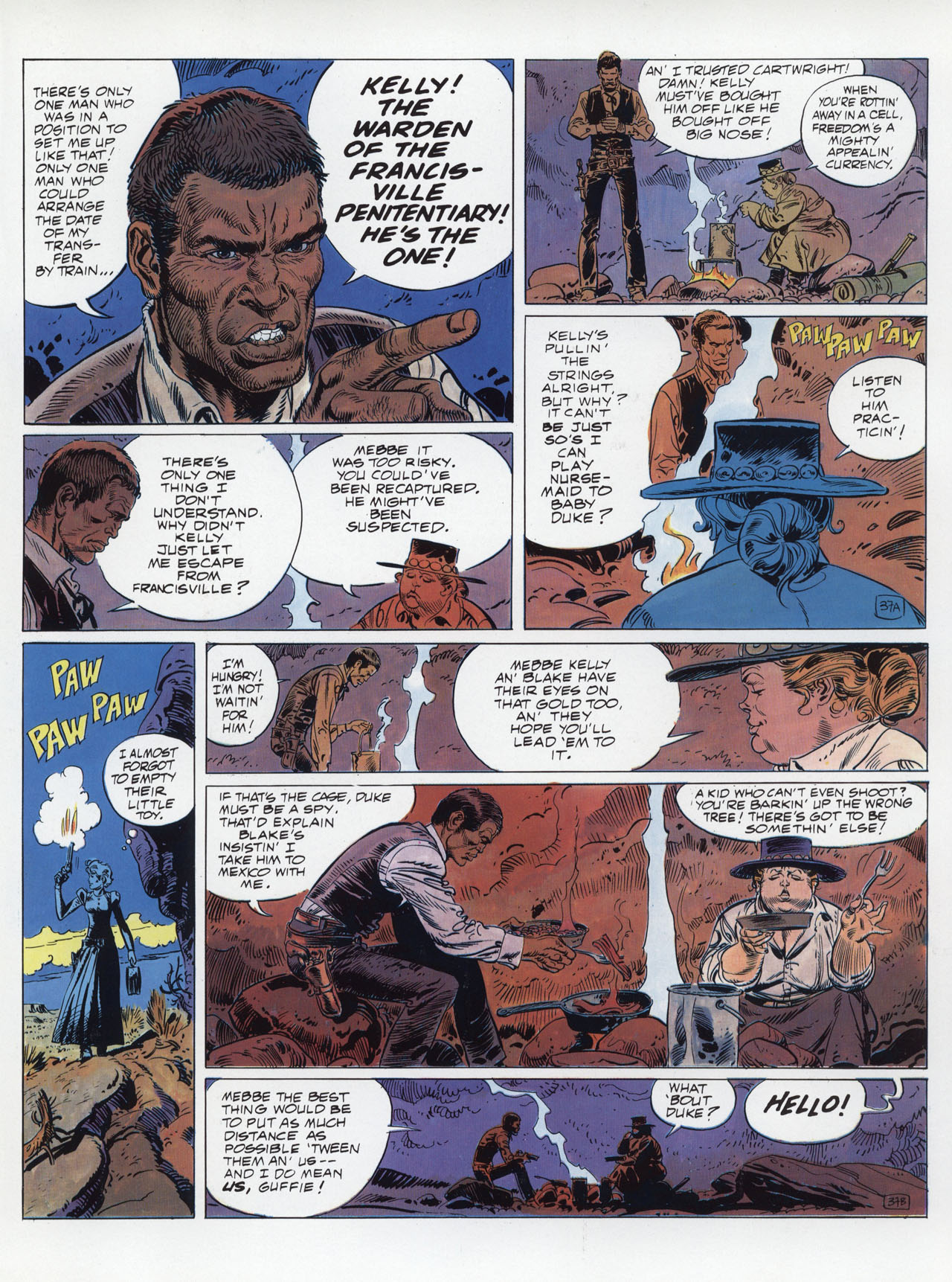 Read online Epic Graphic Novel: Blueberry comic -  Issue #2 - 107