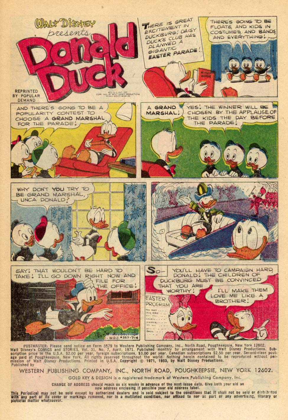 Read online Walt Disney's Comics and Stories comic -  Issue #367 - 3