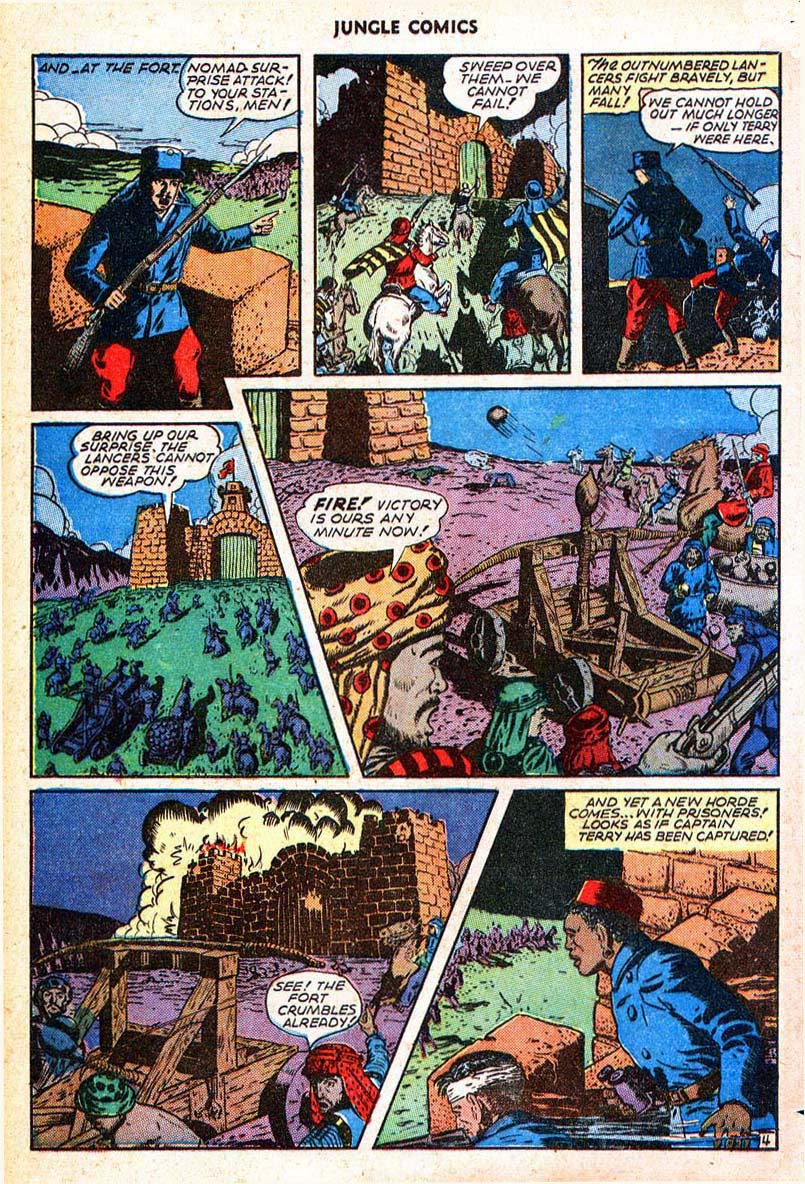 Read online Jungle Comics comic -  Issue #70 - 22