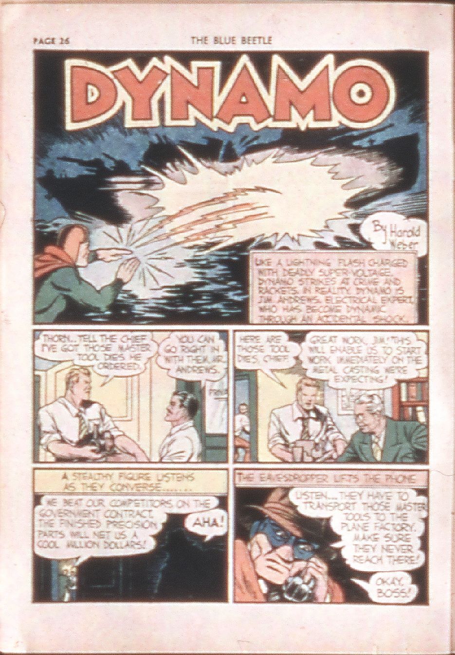 Read online The Blue Beetle comic -  Issue #7 - 28