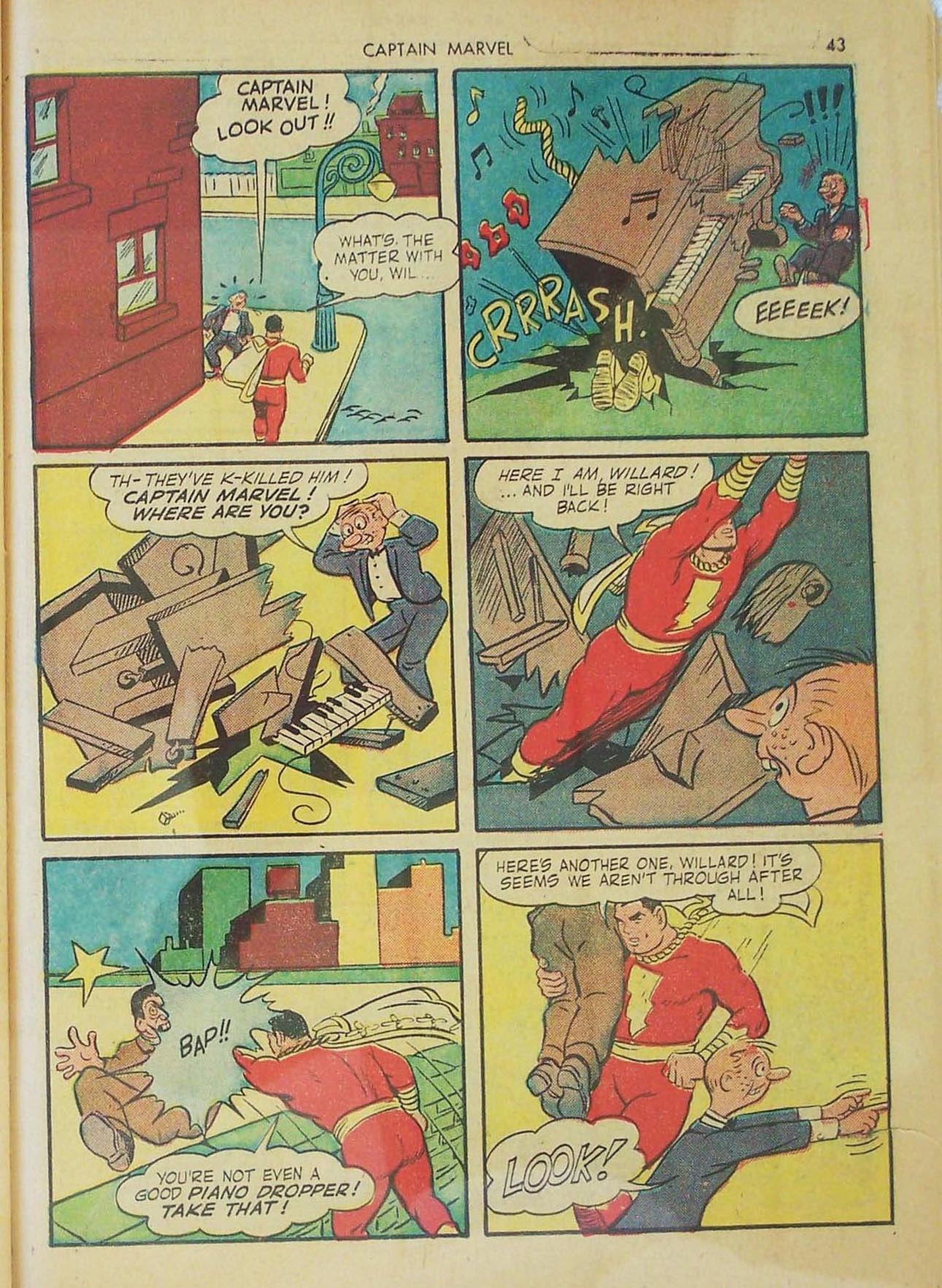 Read online Captain Marvel Adventures comic -  Issue #26 - 44