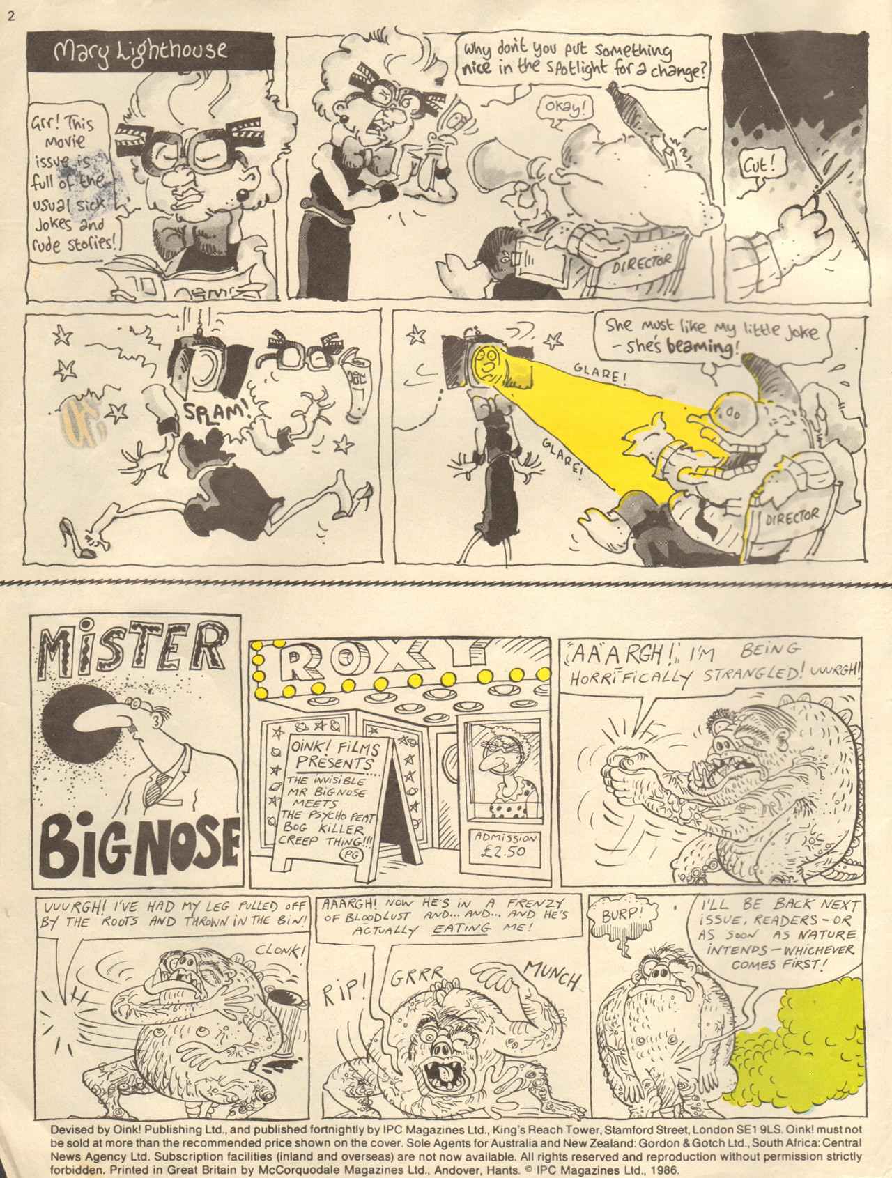 Read online Oink! comic -  Issue #12 - 2