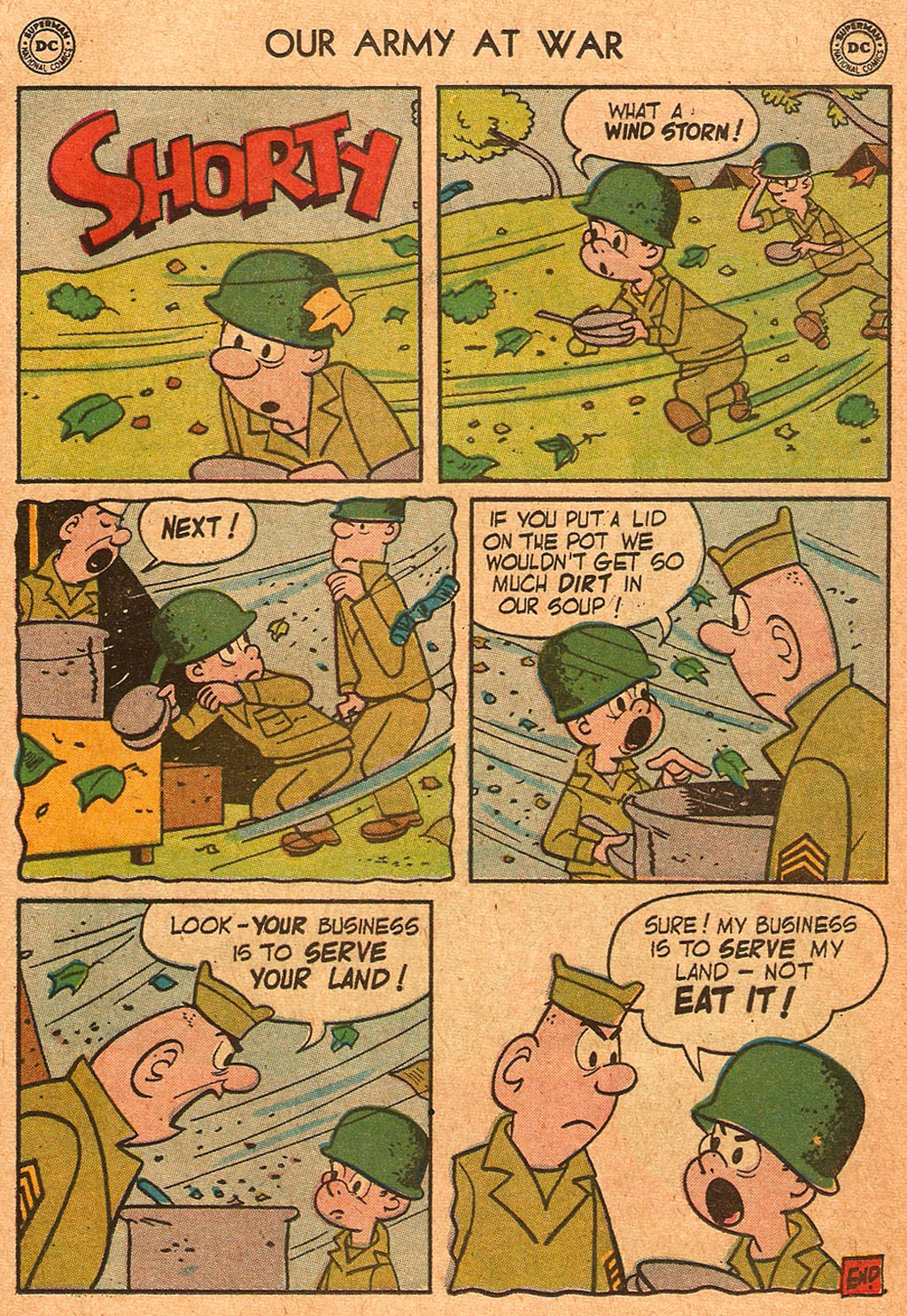 Read online Our Army at War (1952) comic -  Issue #104 - 33