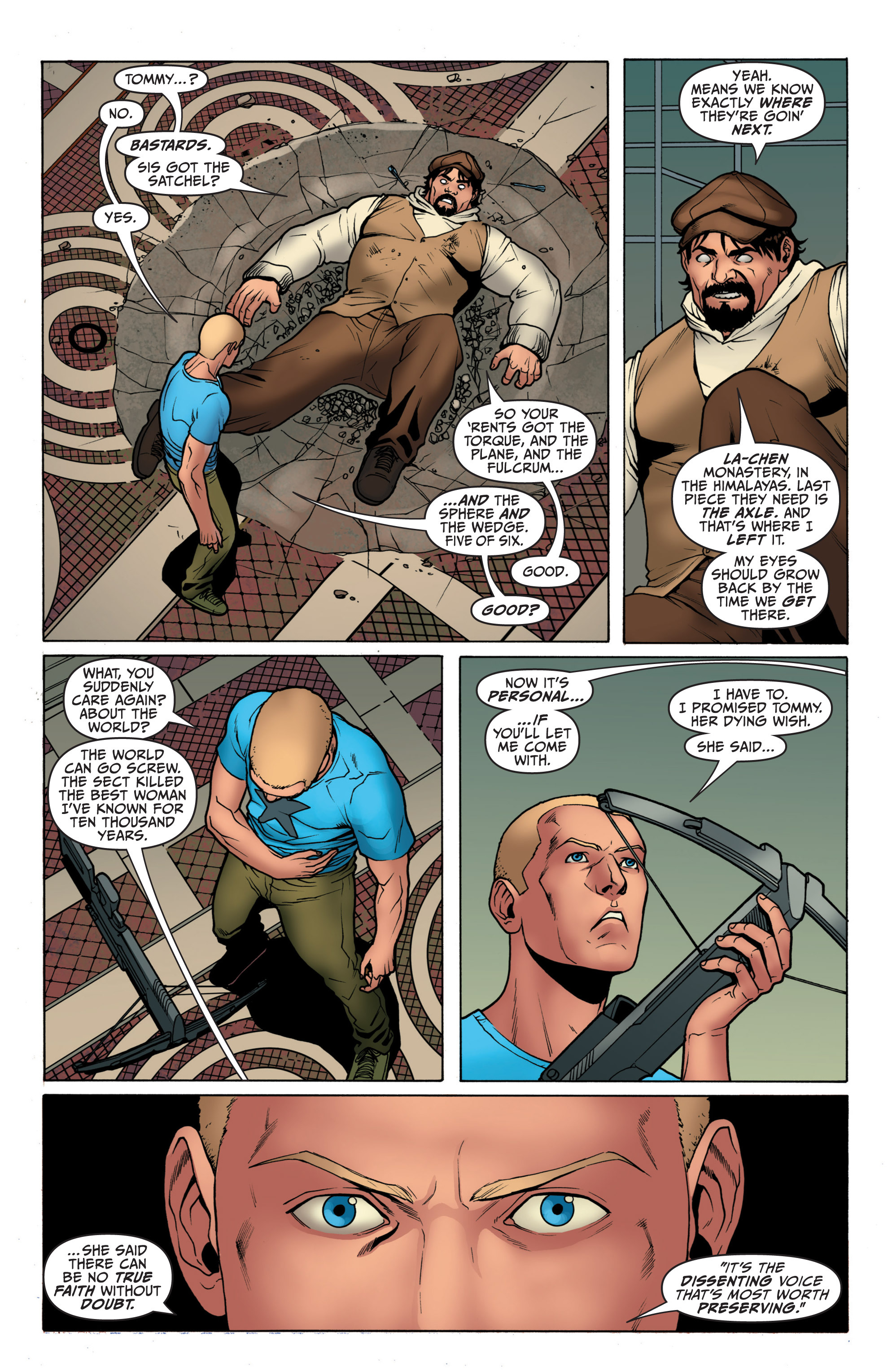 Read online Archer and Armstrong comic -  Issue #3 - 23