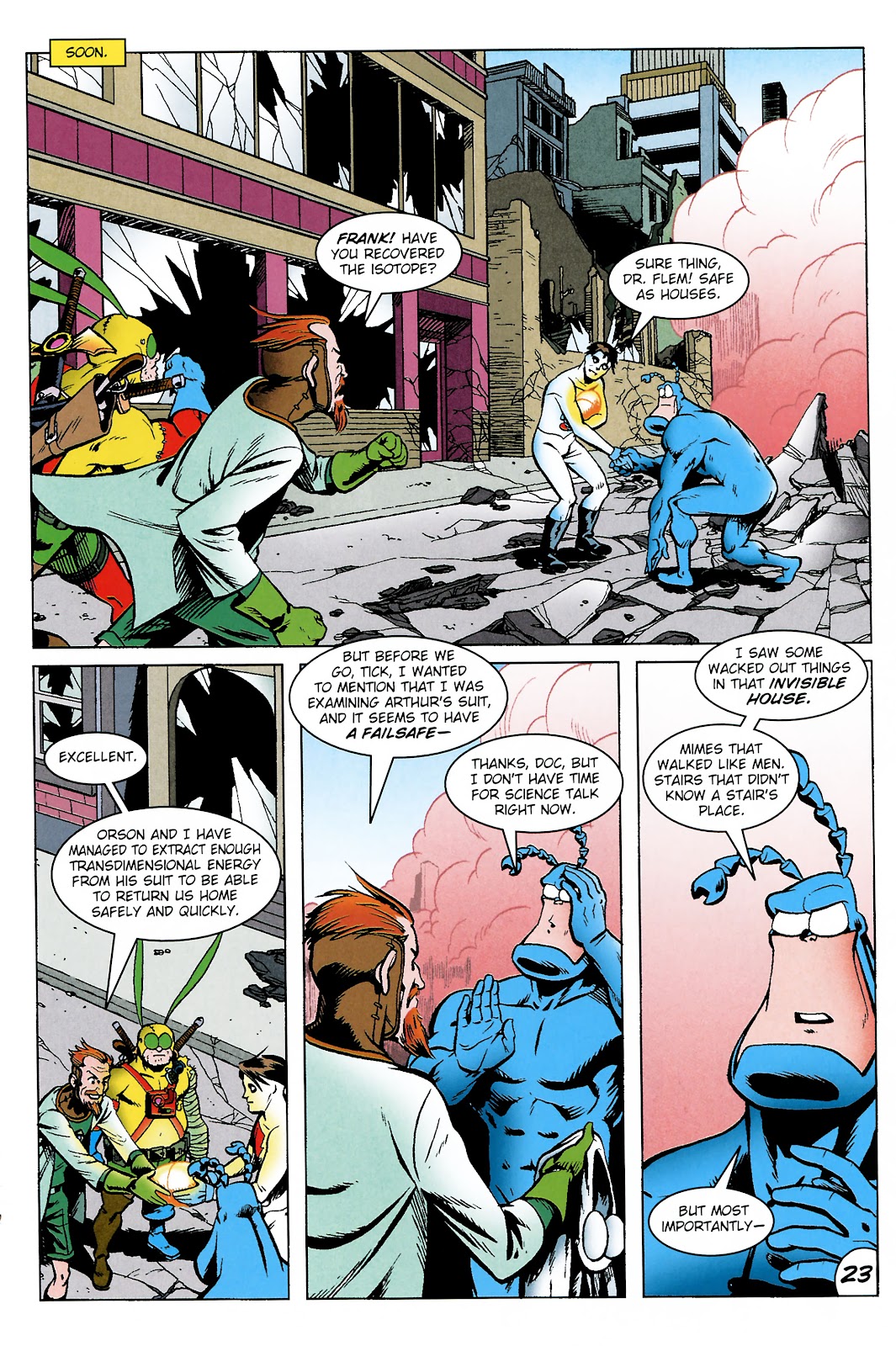 Read online The Tick comic -  Issue #101 - 25