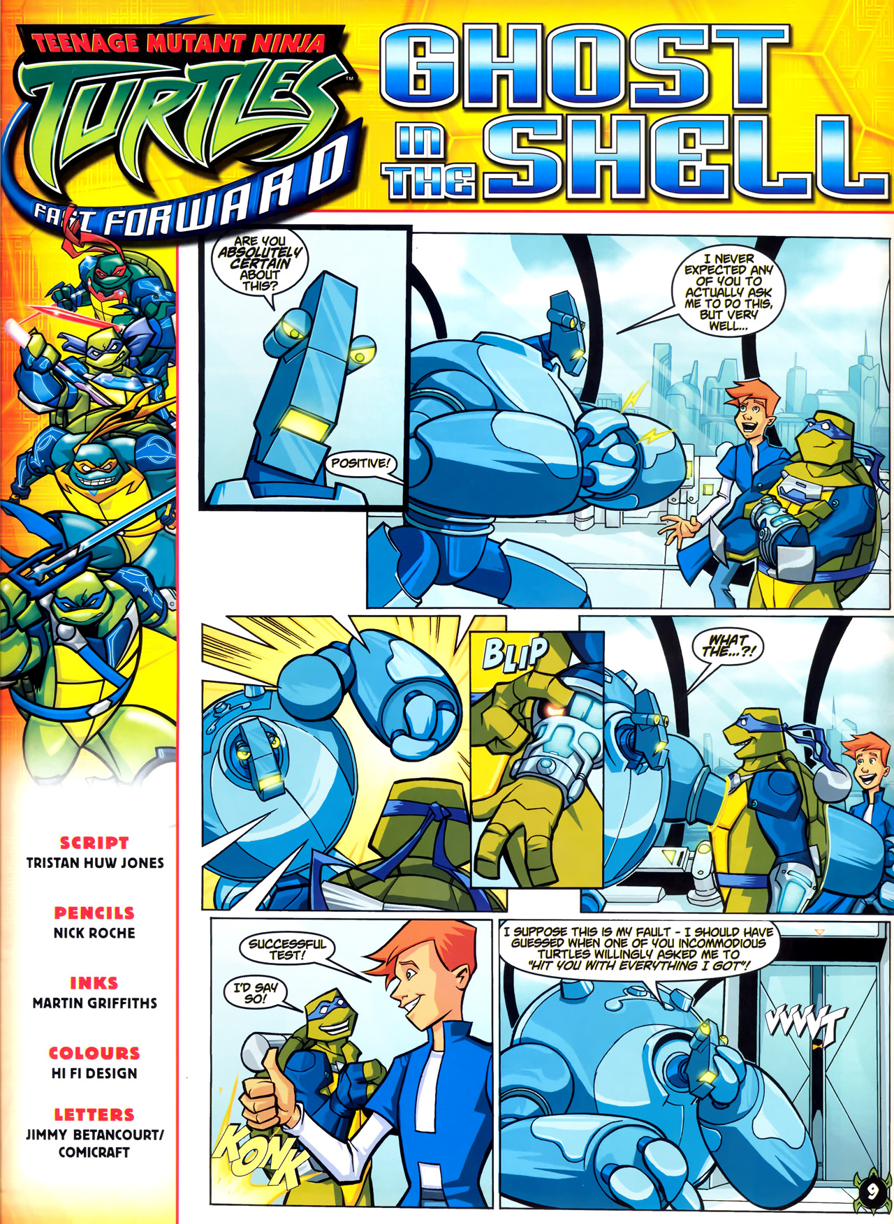 Read online Teenage Mutant Ninja Turtles Comic comic -  Issue #4 - 8