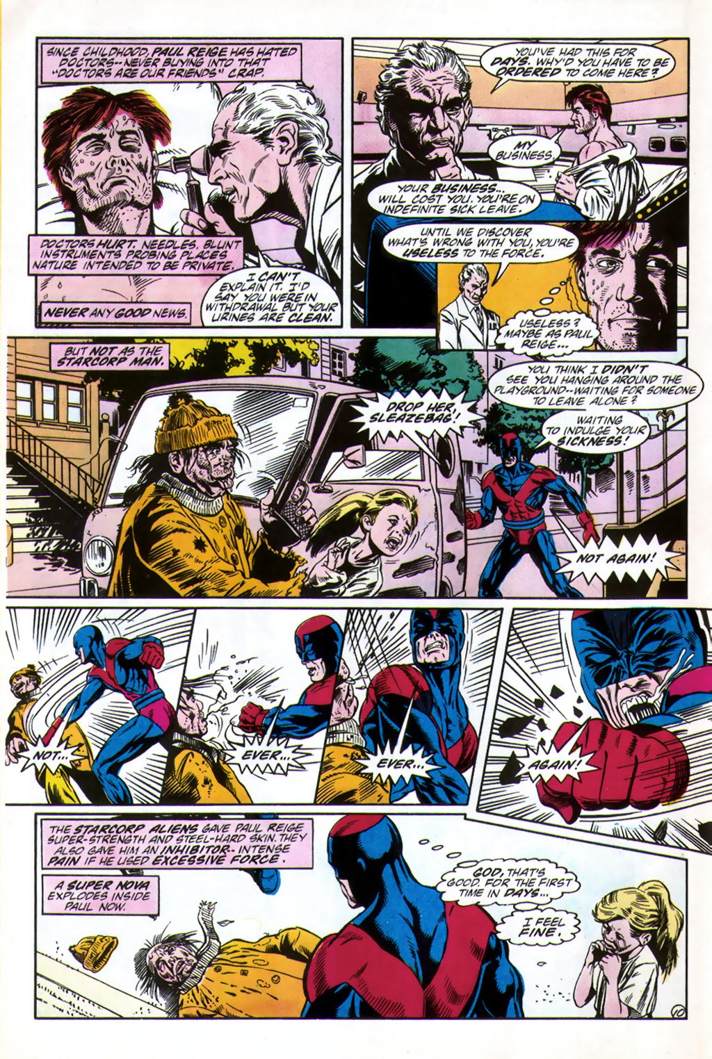 Read online Hero Alliance (1989) comic -  Issue #9 - 12