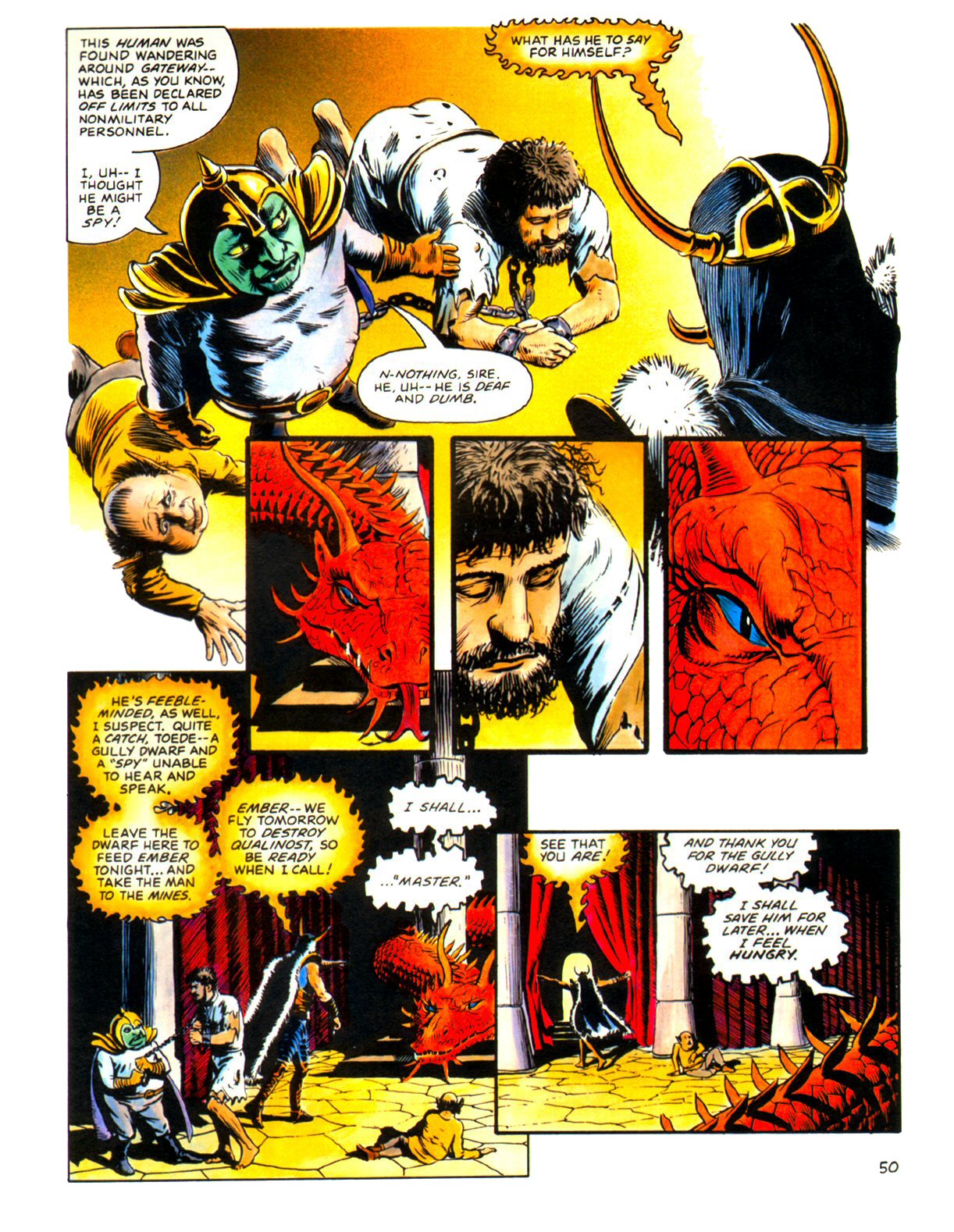 Read online Dragonlance Saga comic -  Issue #2 - 55