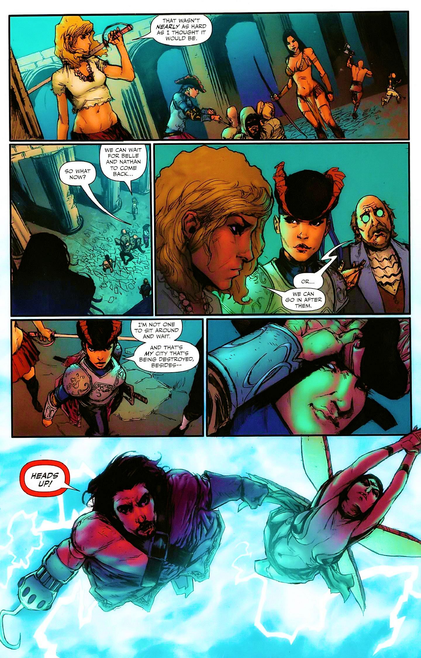 Read online Grimm Fairy Tales: Neverland Hook comic -  Issue #5 - 15