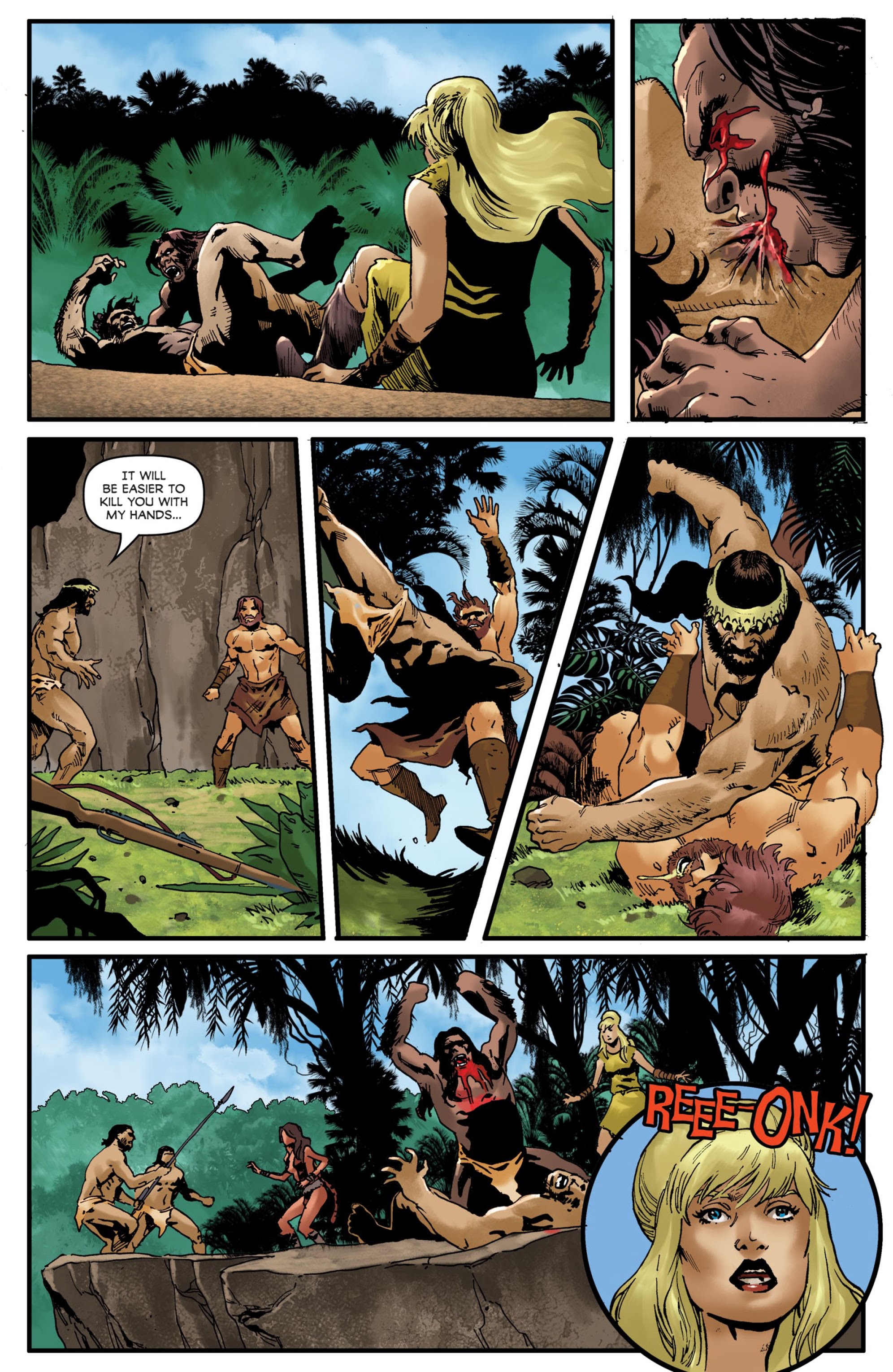 Read online The Land That Time Forgot: Fearless comic -  Issue #2 - 17