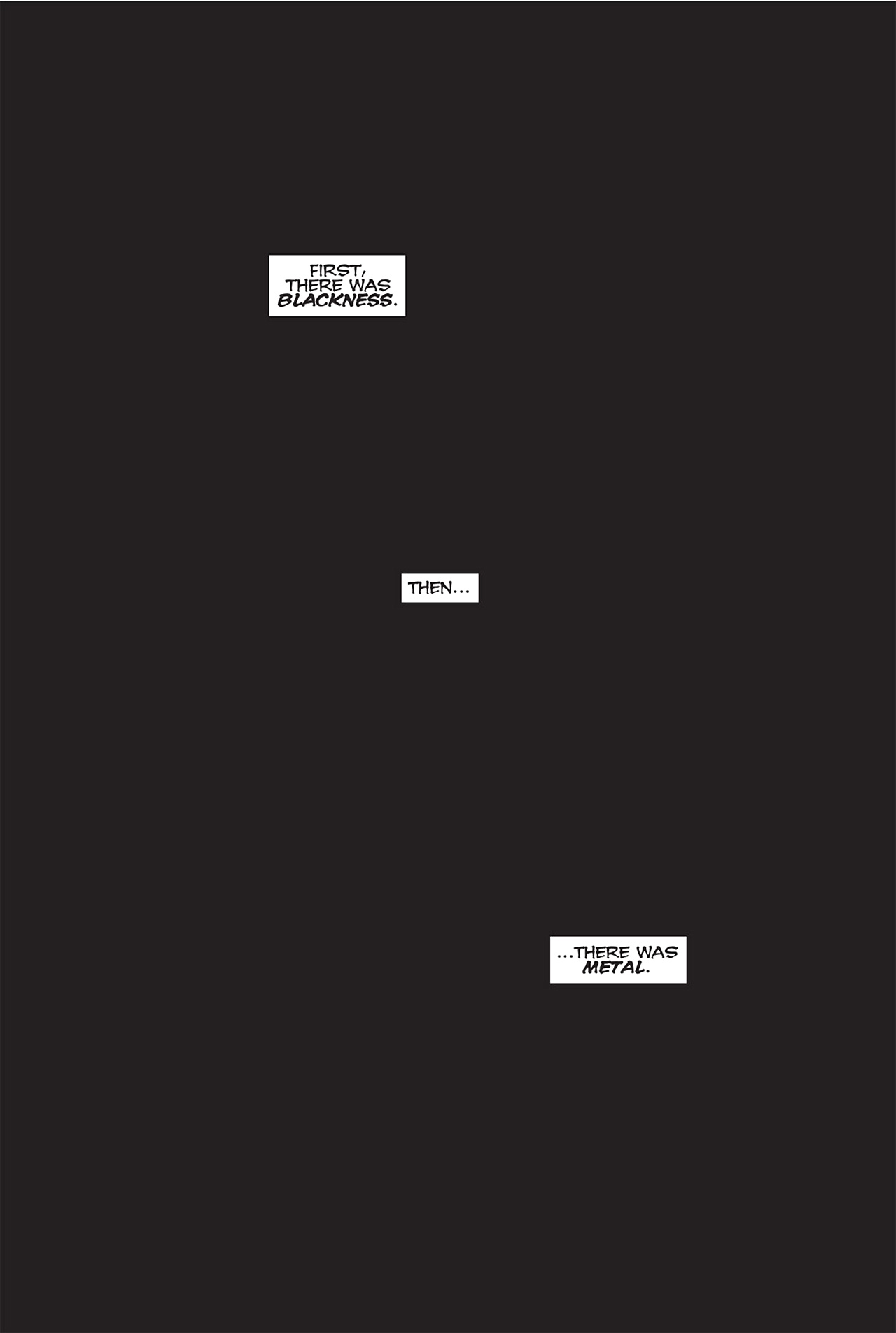 Read online Black Metal comic -  Issue #1 - 5