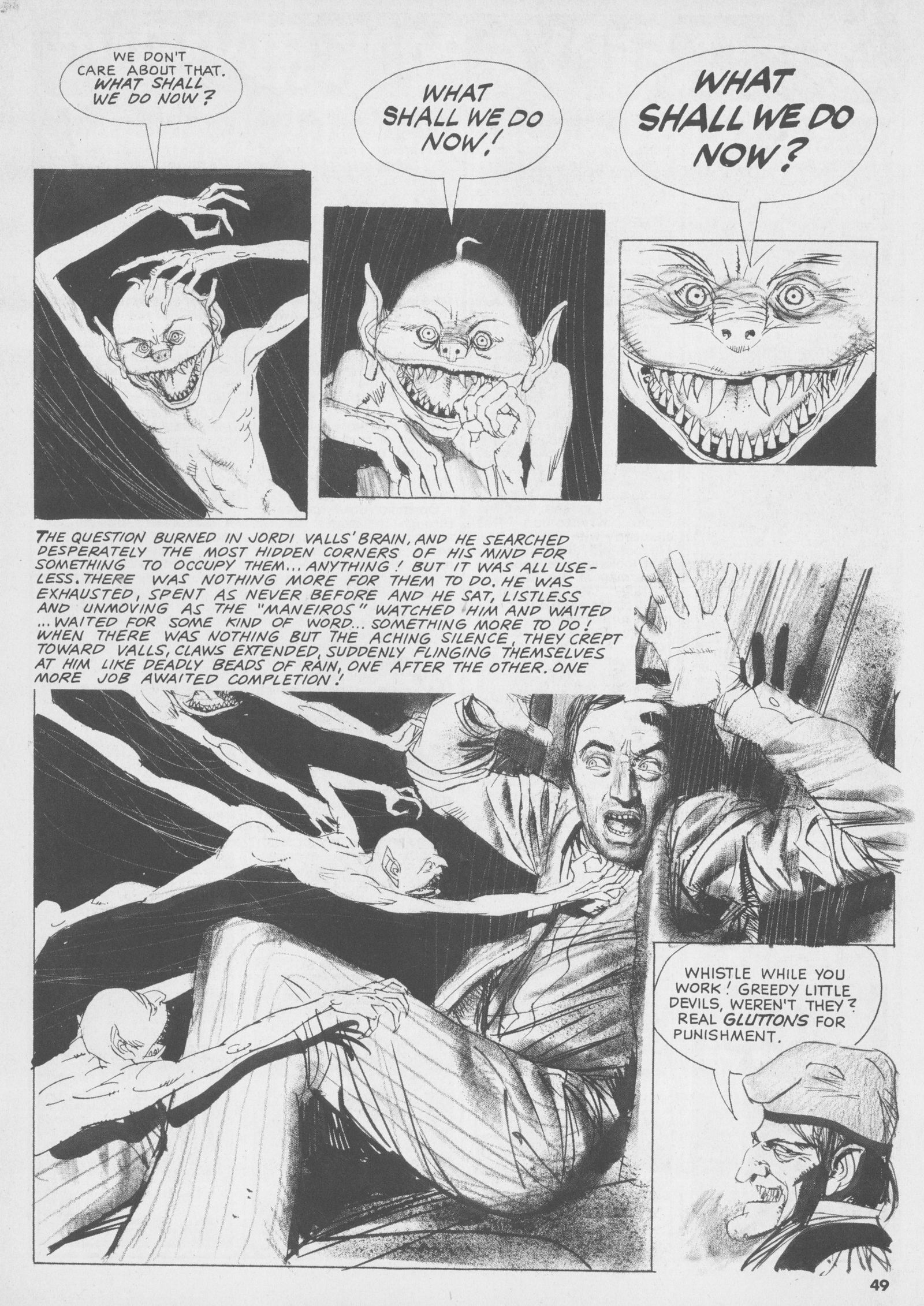 Read online Creepy (1964) comic -  Issue #49 - 49