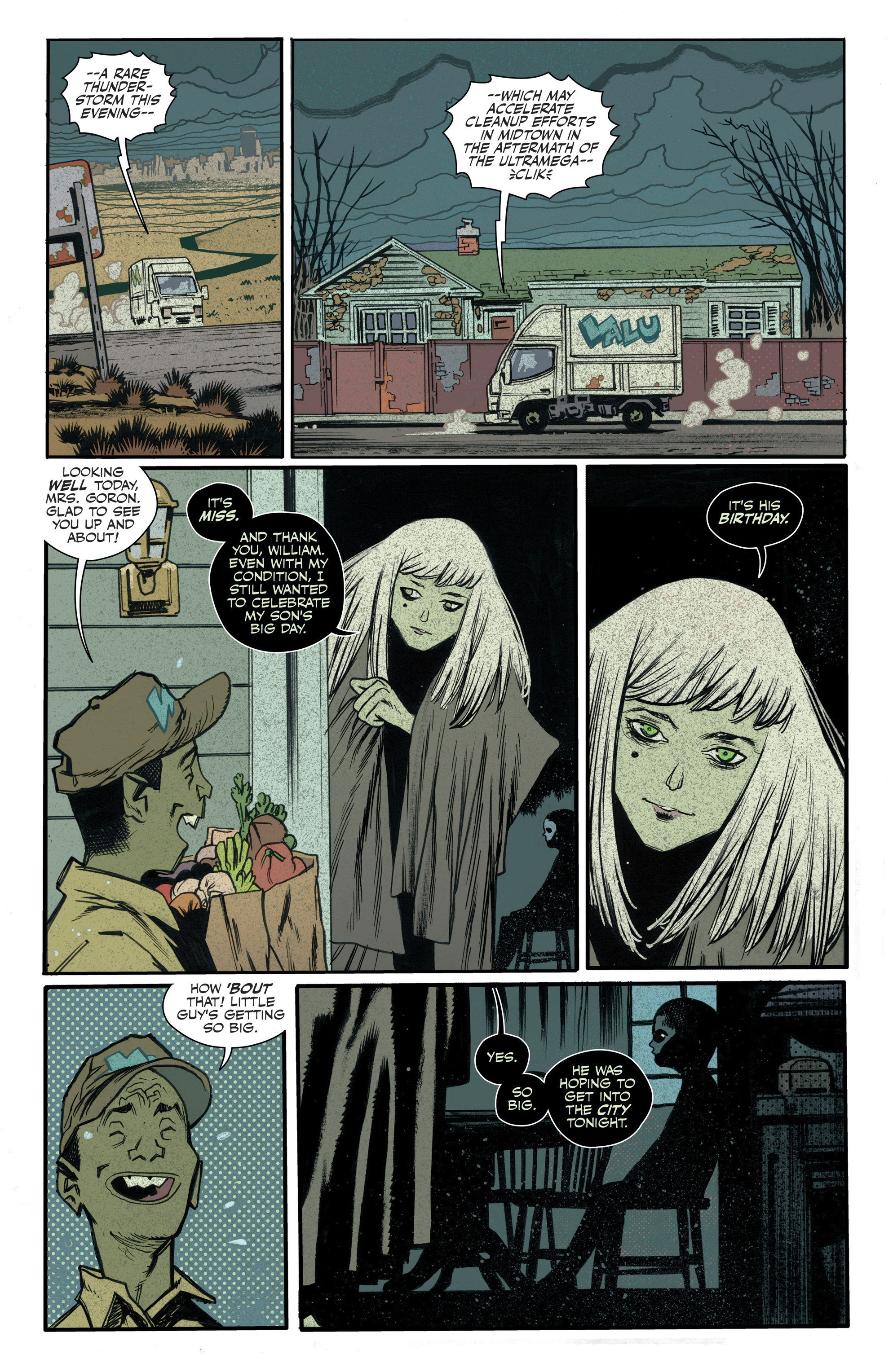 Read online Ultramega by James Harren comic -  Issue #1 - 17