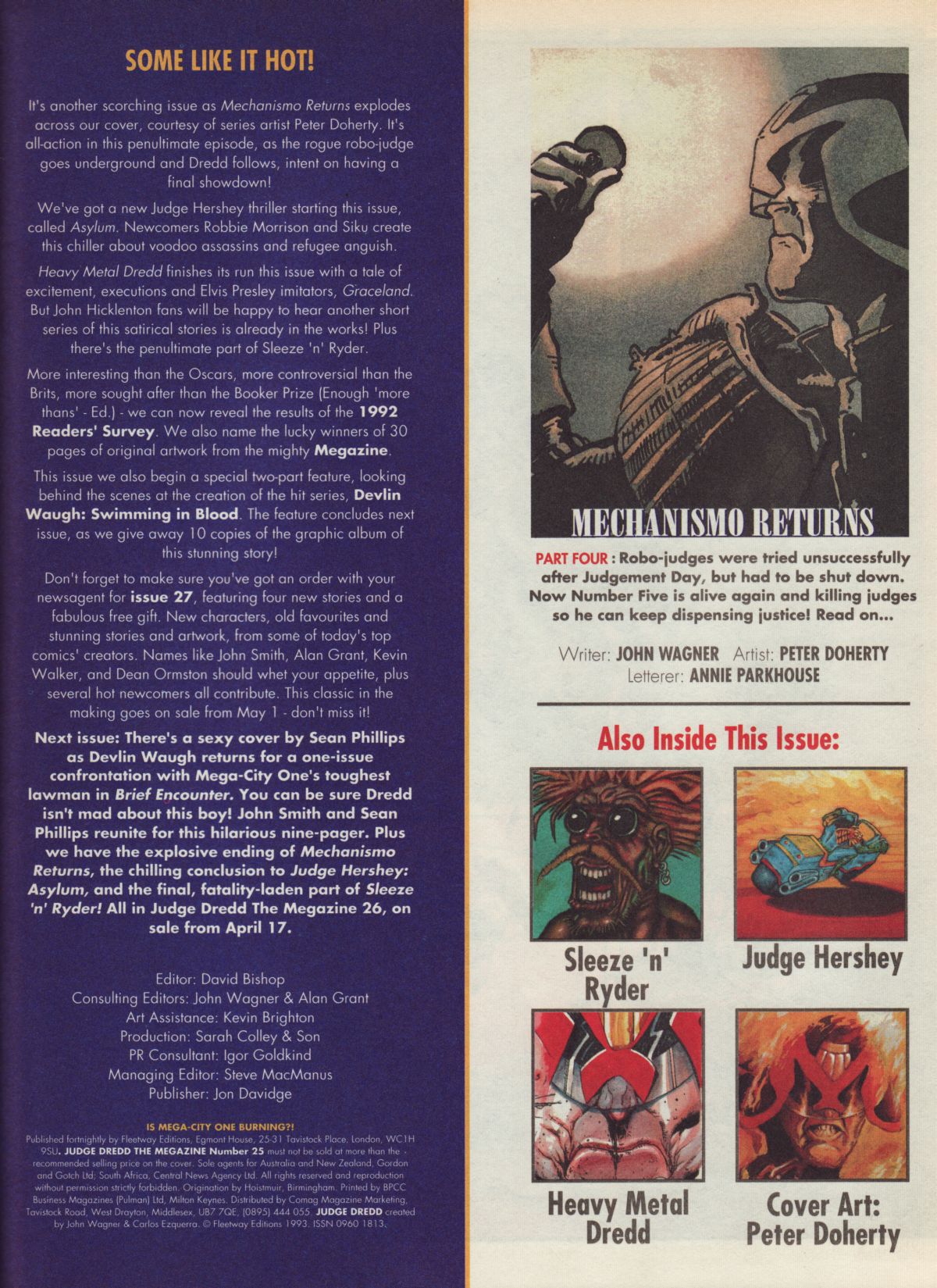 Read online Judge Dredd: The Megazine (vol. 2) comic -  Issue #25 - 3