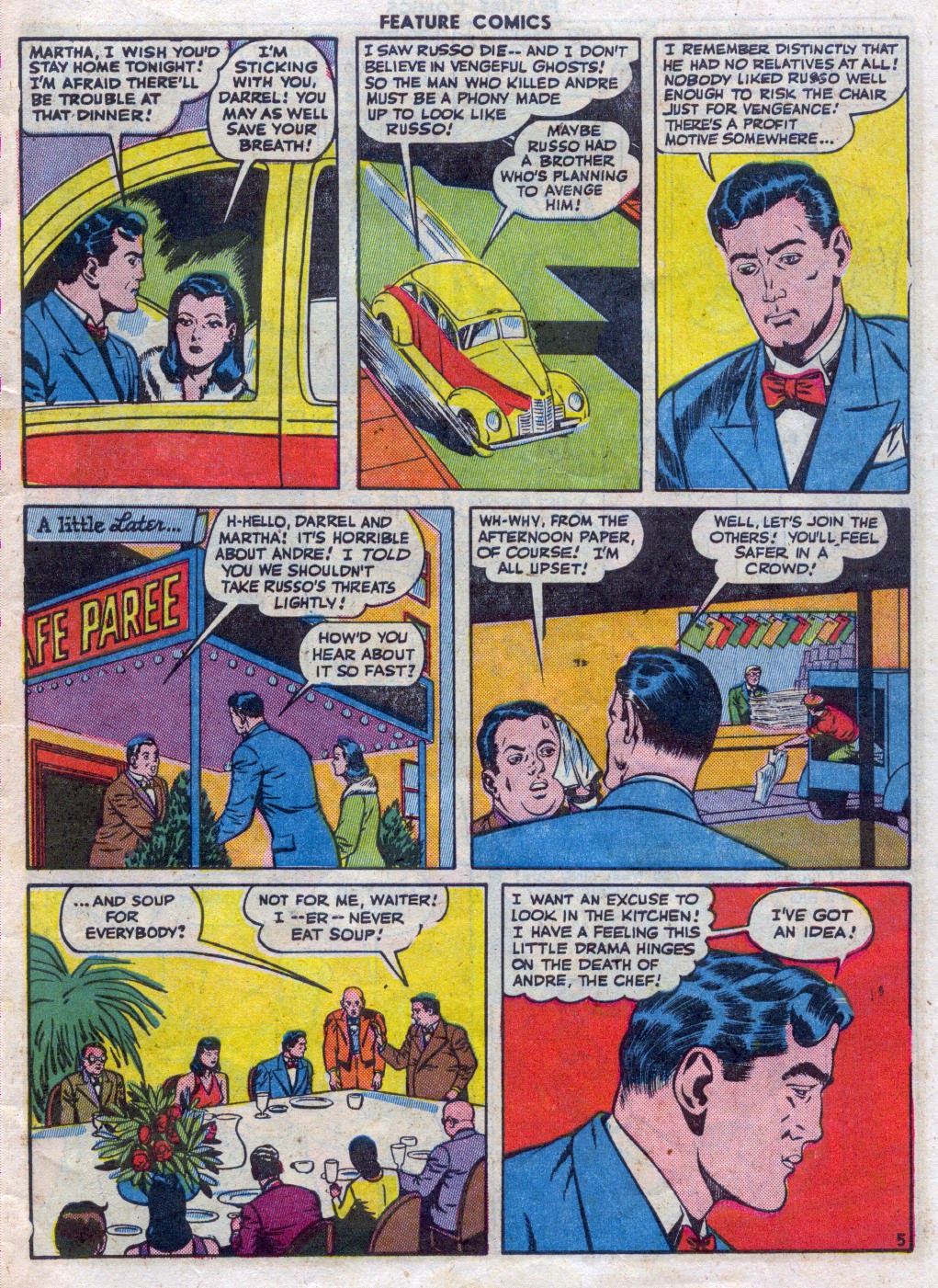 Read online Feature Comics comic -  Issue #89 - 6