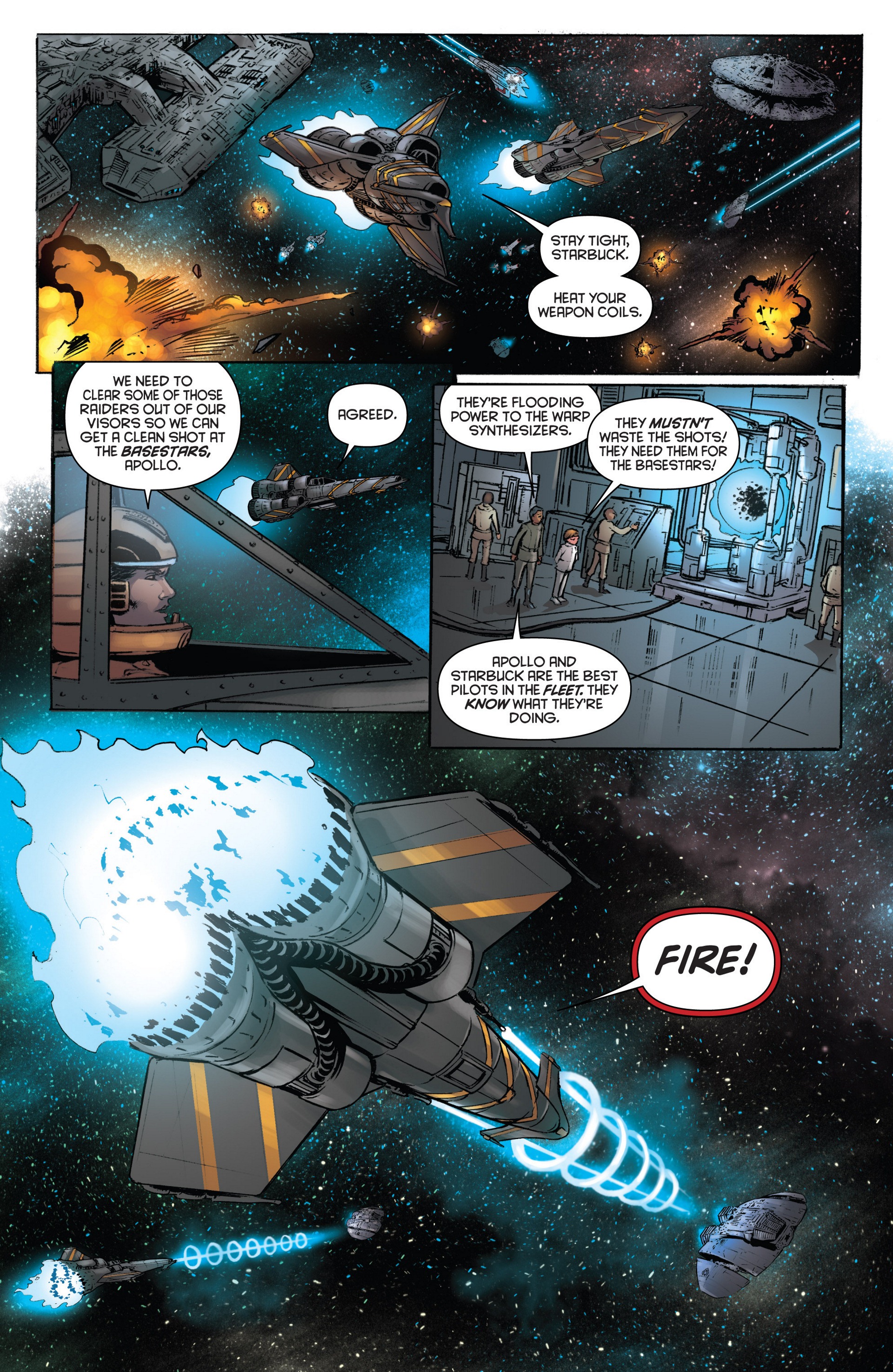 Classic Battlestar Galactica (2013) 1 Page 17
